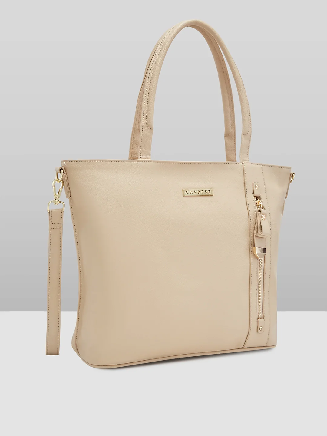Caprese Gladys Medium Skin Tote Bag - Image 4