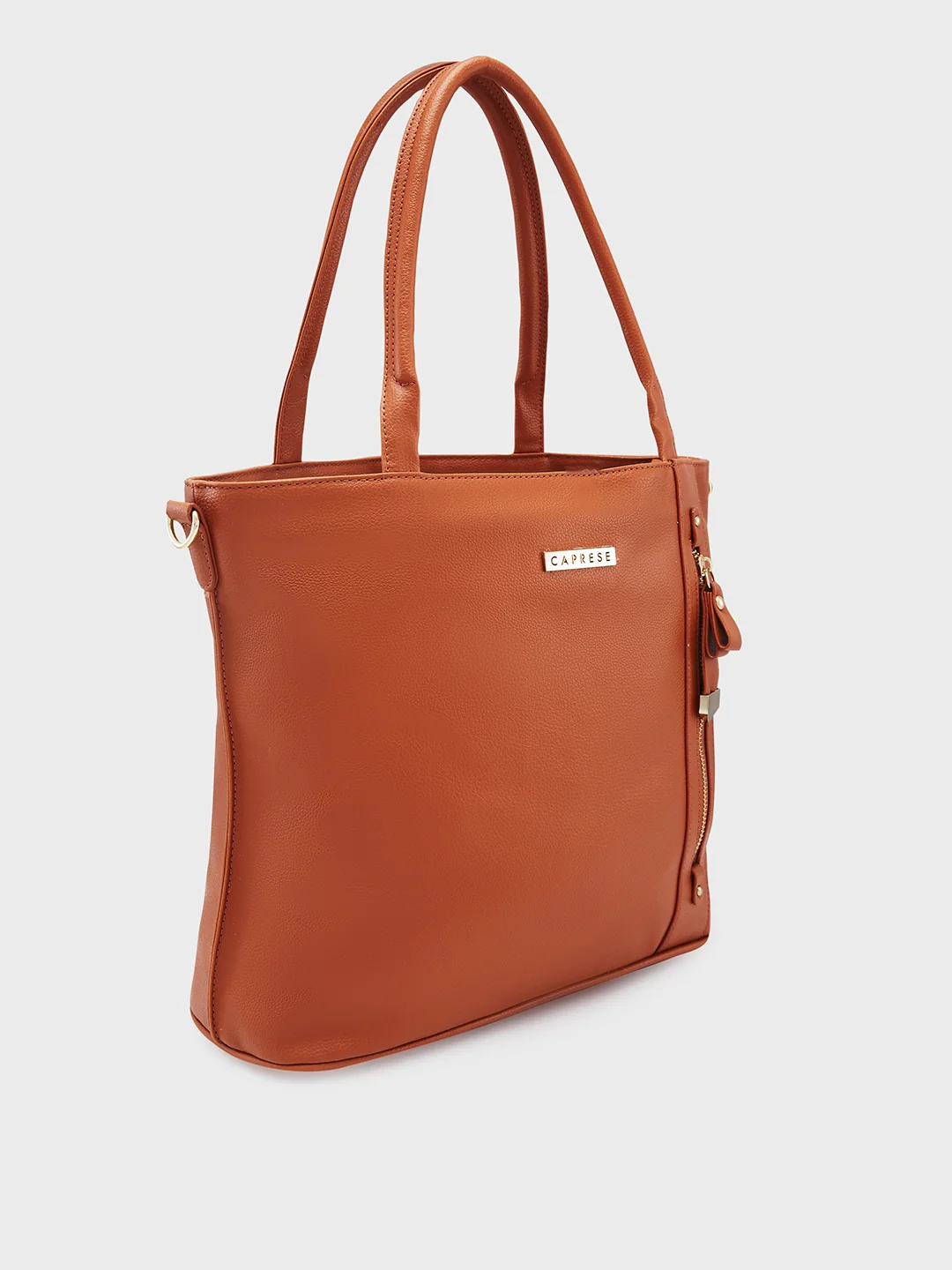Caprese Gladys Medium Tan Tote Bag - Image 4