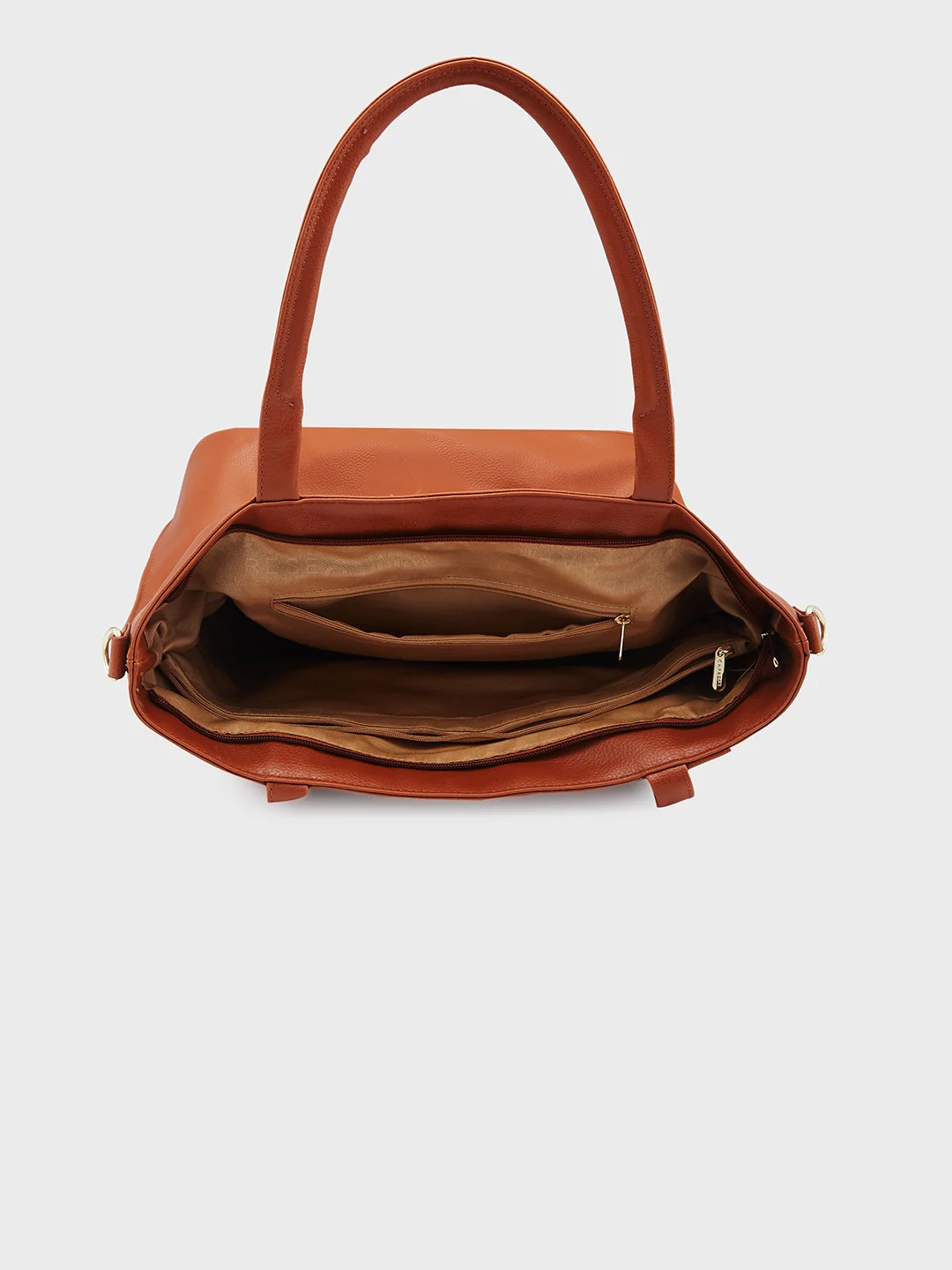 Caprese Gladys Medium Tan Tote Bag - Image 9