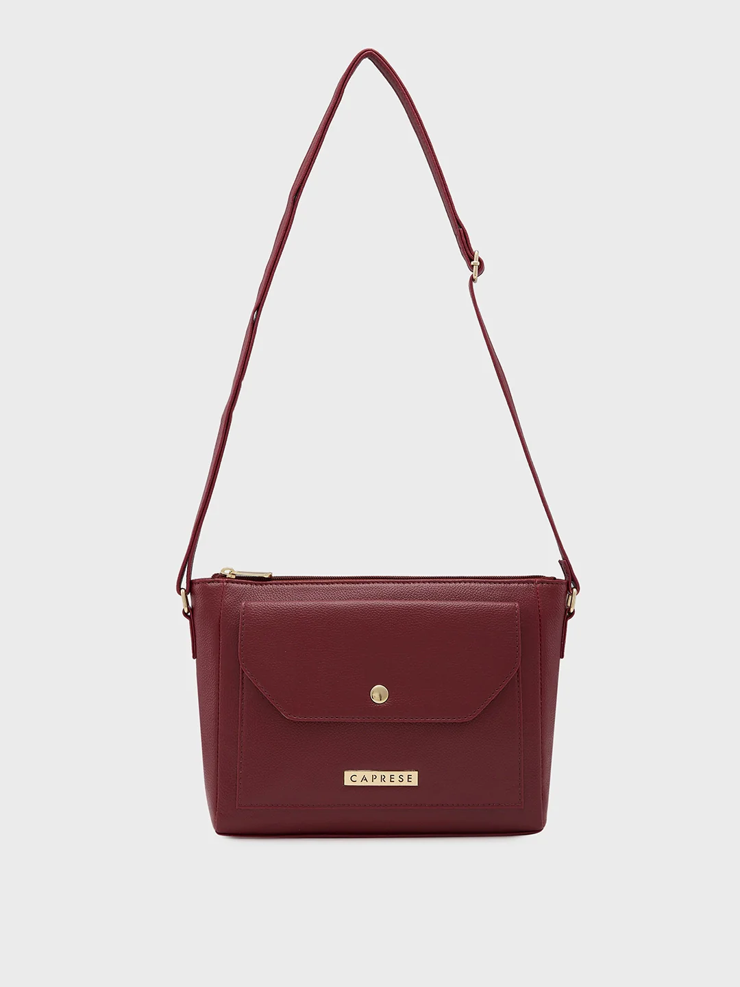 Caprese Glenn Medium Plum Sling Bag - Image 2