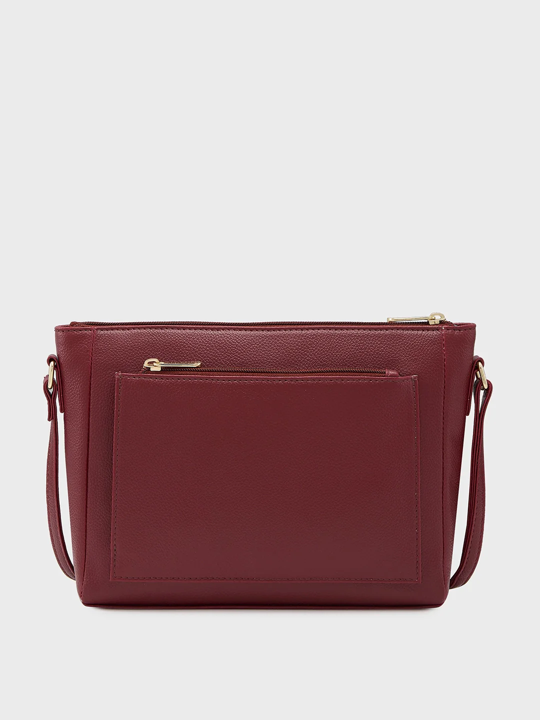 Caprese Glenn Medium Plum Sling Bag - Image 5