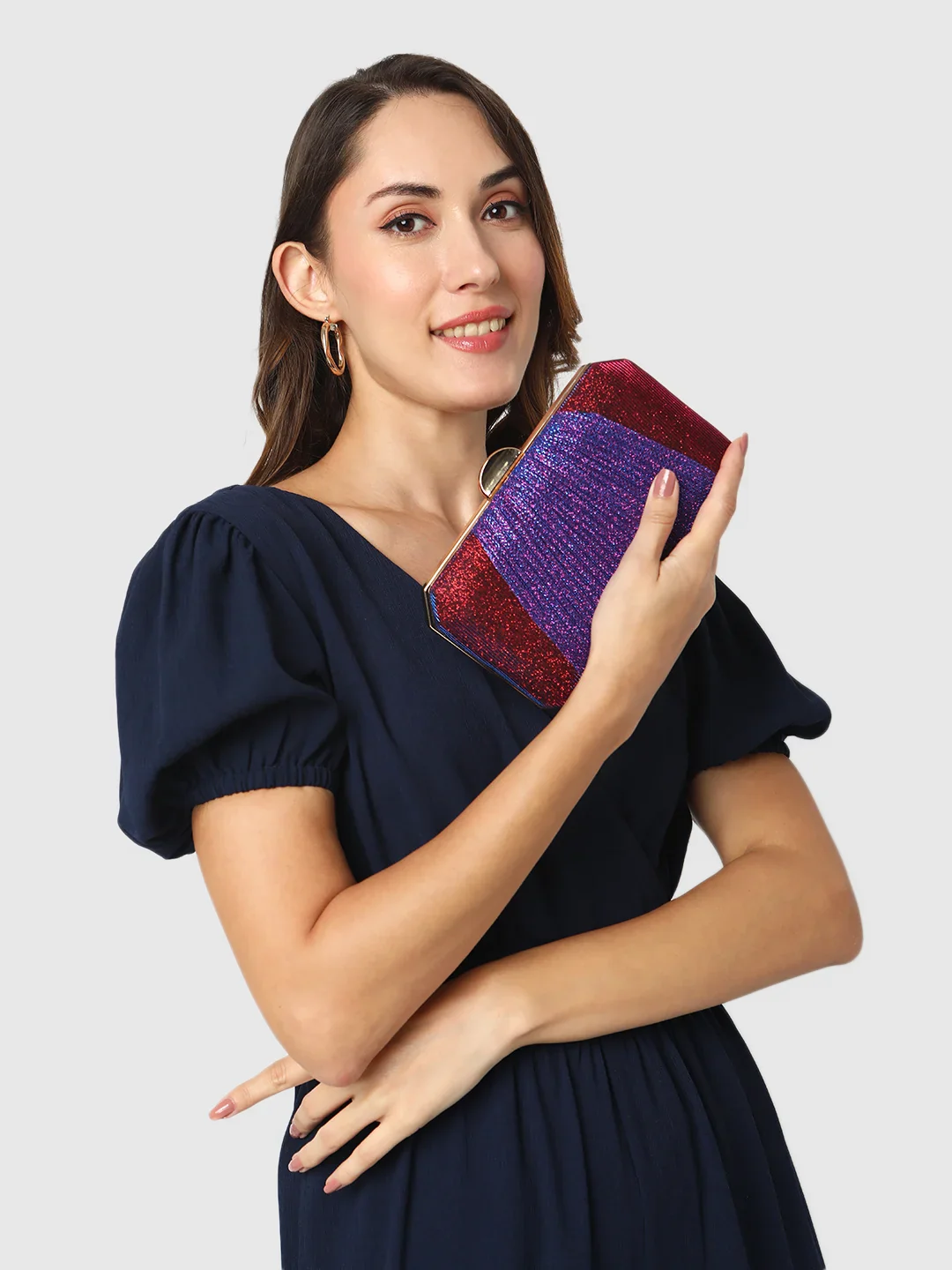 Caprese Gloriana Small Red Clutch - Image 3