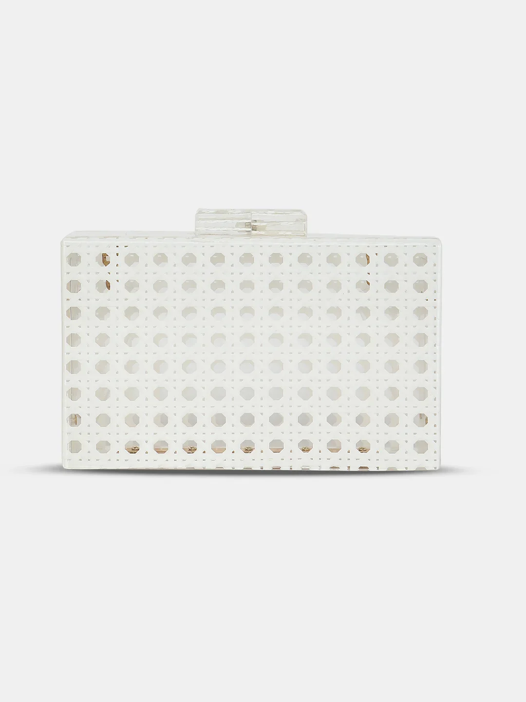 Caprese Golia Small White Clutch - Image 6