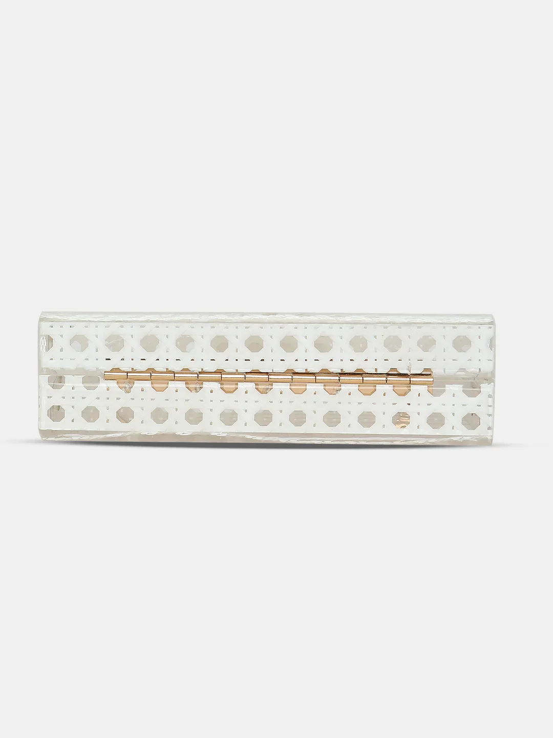 Caprese Golia Small White Clutch - Image 8