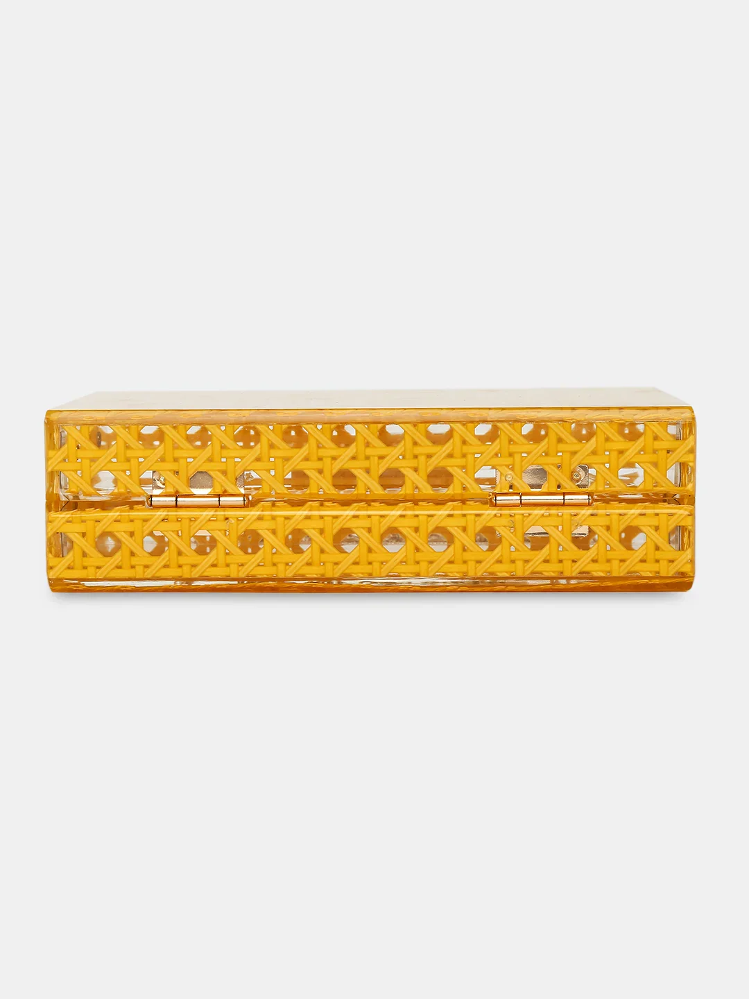 Caprese Golia Small Yellow Clutch - Image 8