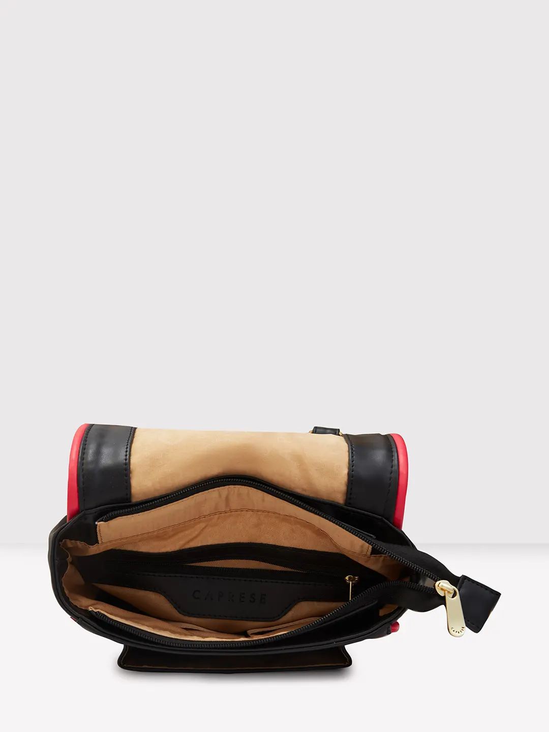 Caprese Gracie Medium Black Backpack - Image 11