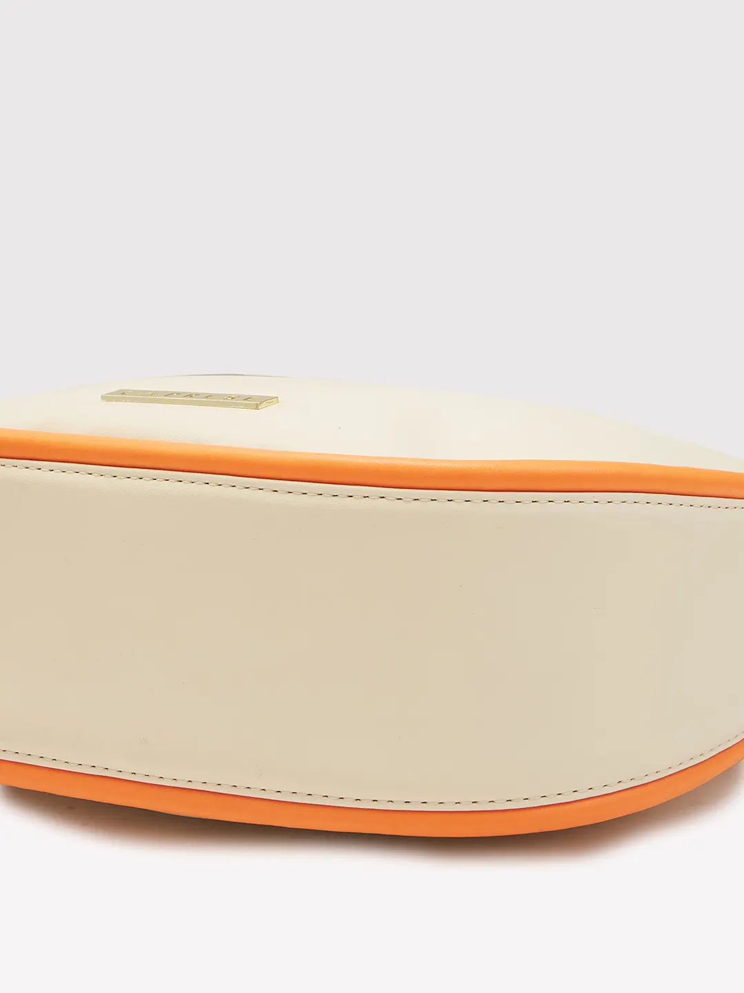 Caprese Gracie Medium Cream Satchel Bag - Image 7