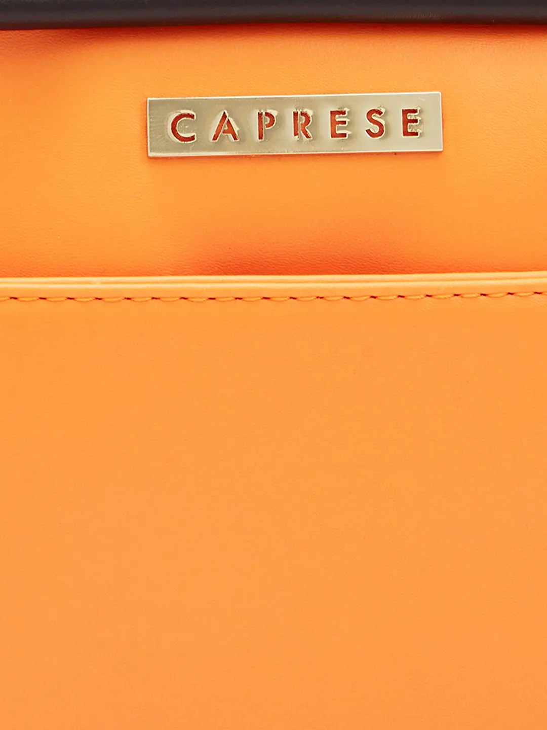 Caprese Gracie Medium Orange Sling Bag - Image 12