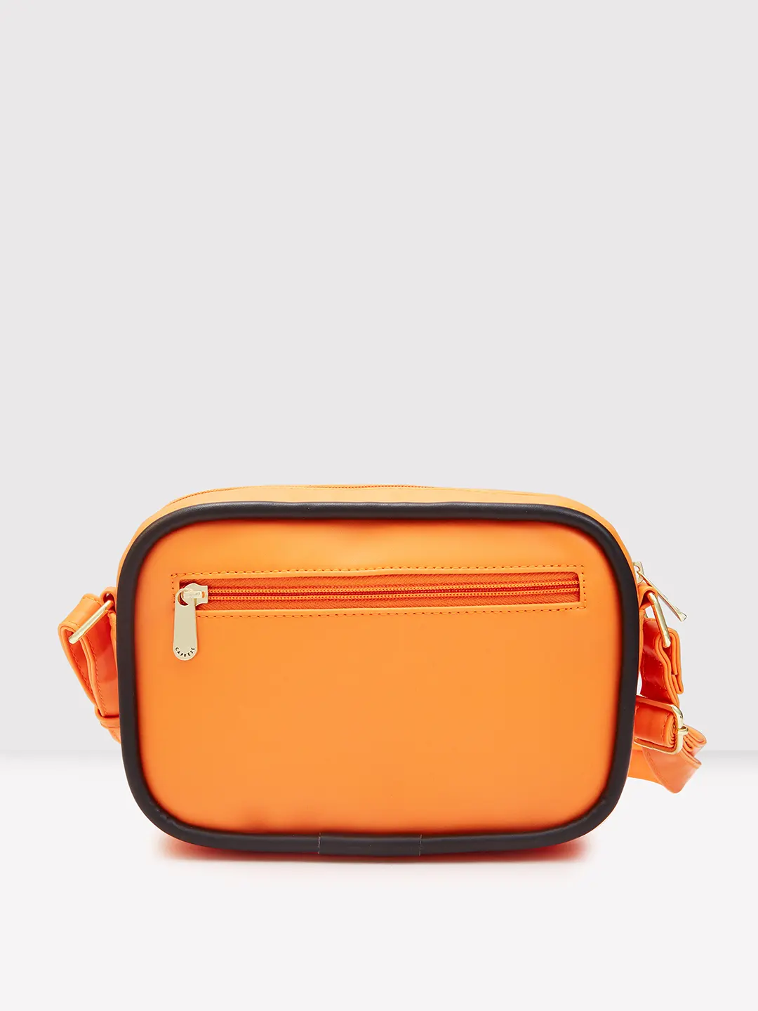 Caprese Gracie Medium Orange Sling Bag - Image 5