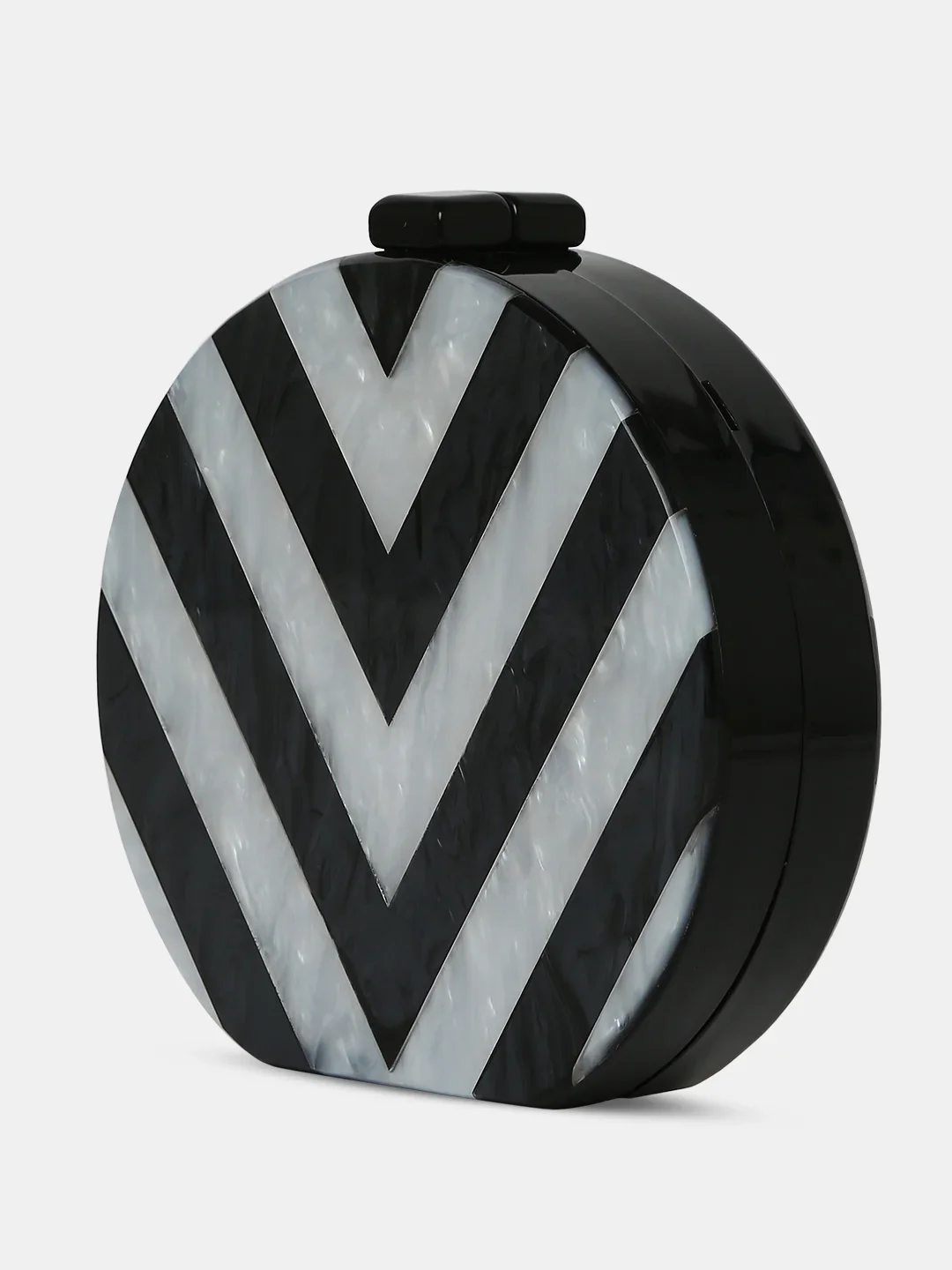 Caprese Greta Small Black Clutch - Image 16