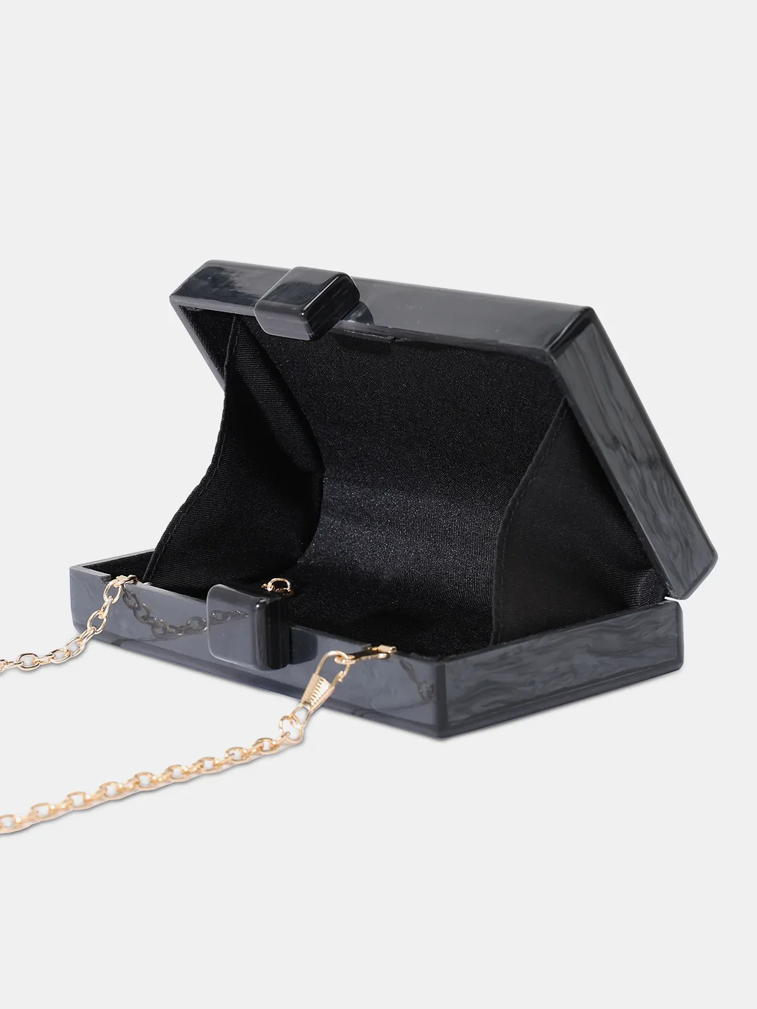 Caprese Greta Small Black Clutch - Image 9