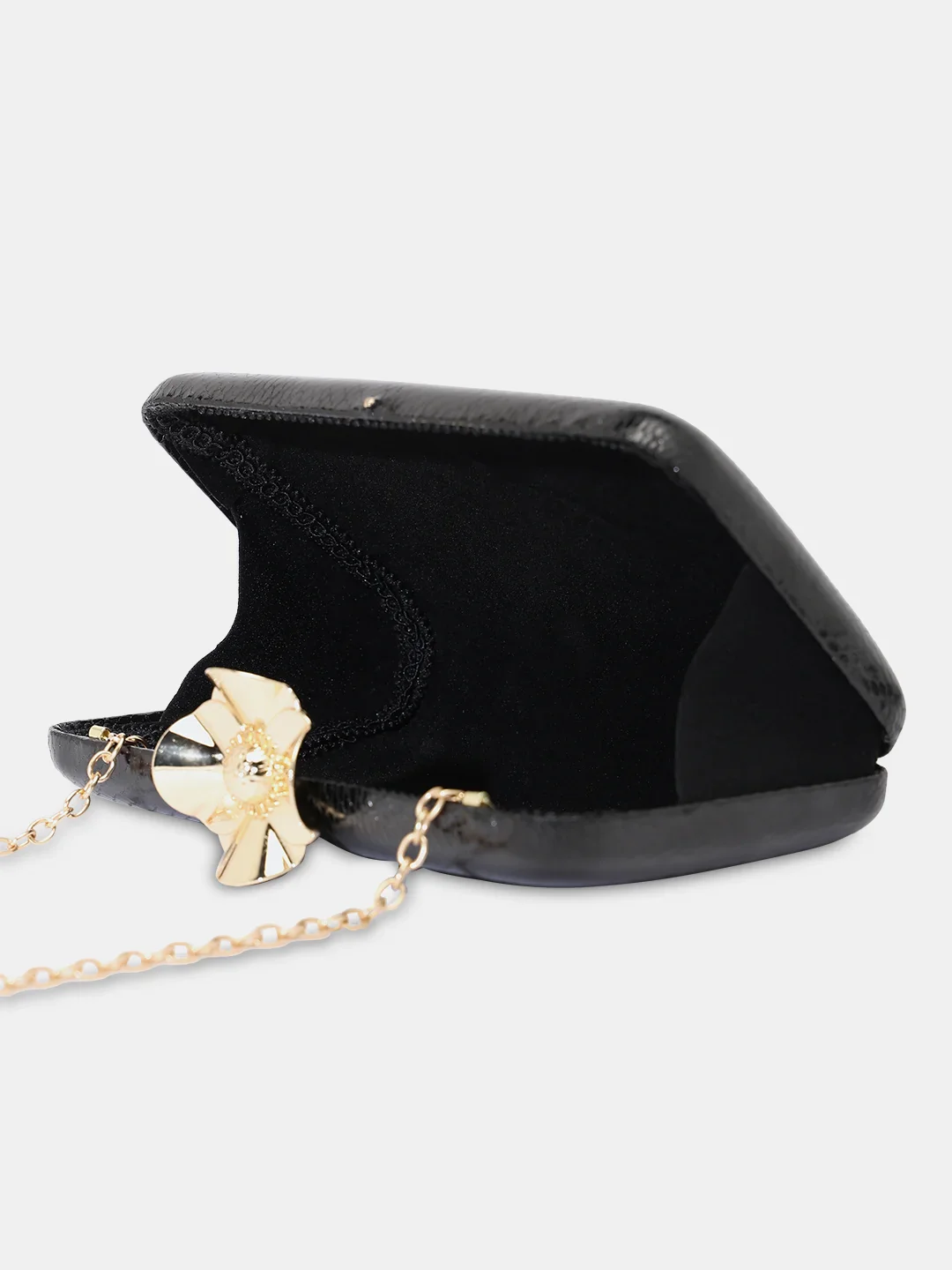 Caprese Guby Small Black Clutch - Image 9
