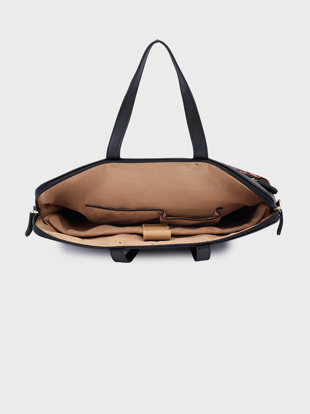 Caprese Gypsy Large Black Laptop Bag - Image 10
