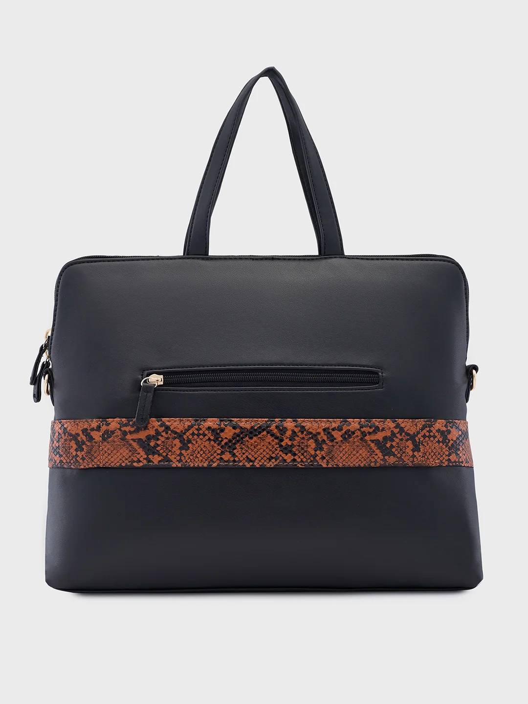 Caprese Gypsy Large Black Laptop Bag - Image 4