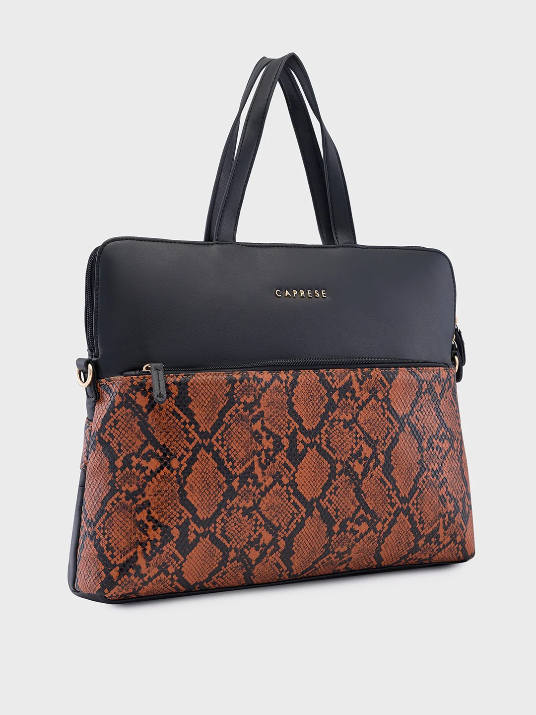 Caprese Gypsy Large Black Laptop Bag - Image 5