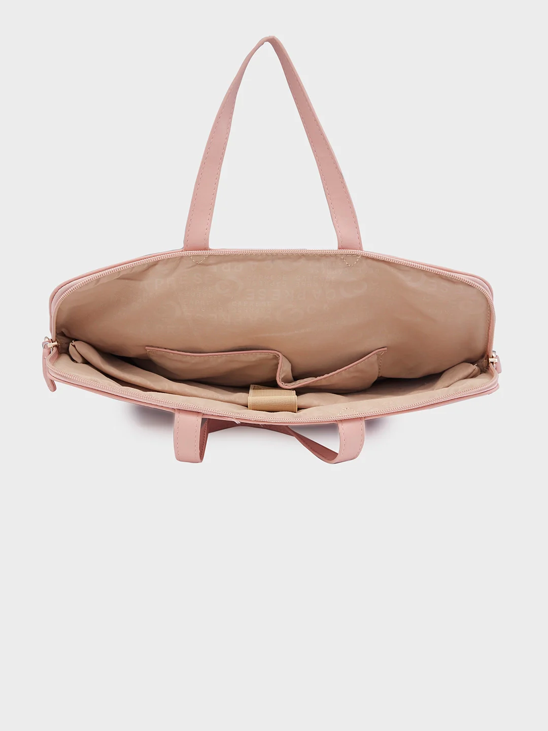 Caprese Gypsy Large Light Pink Laptop Bag - Image 10