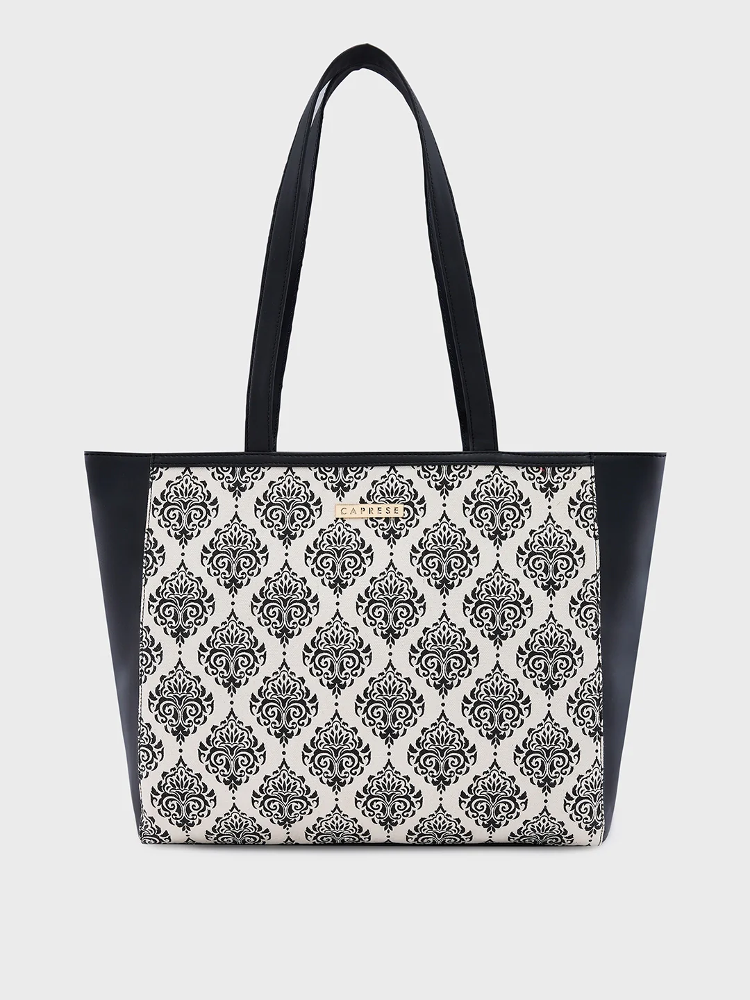 Caprese Hanna Large Black Tote Bag