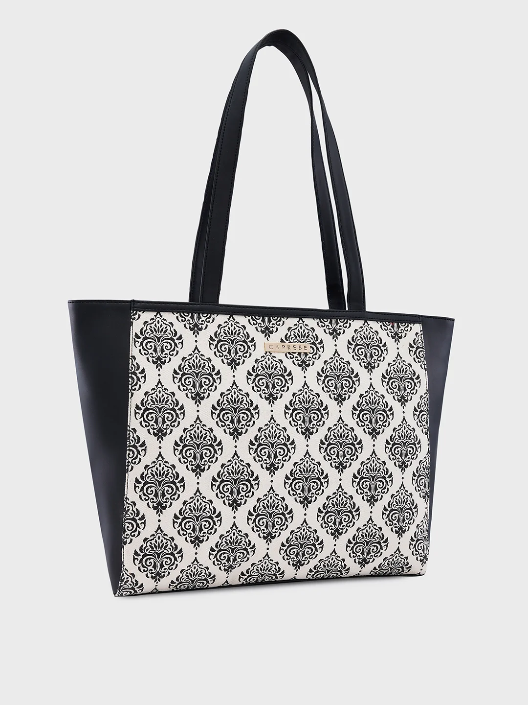 Caprese Hanna Large Black Tote Bag - Image 7