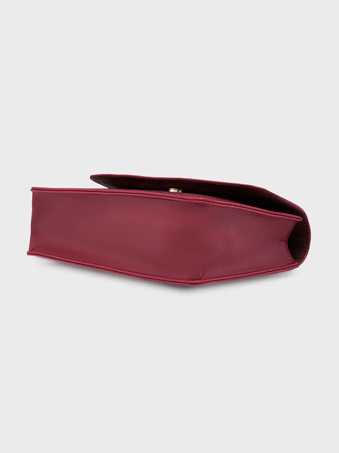 Caprese Hanna Medium Maroon Sling Bag - Image 5