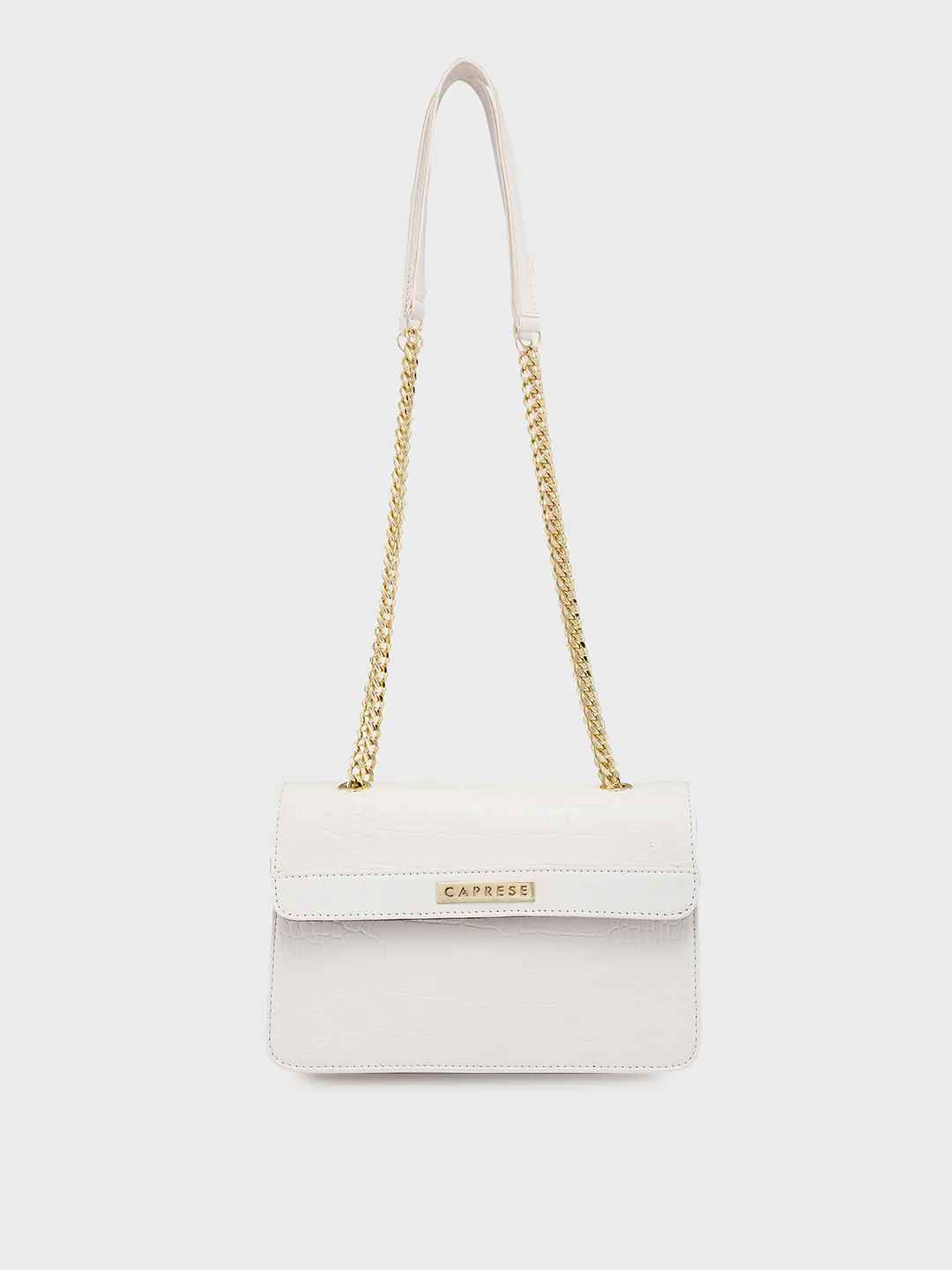Caprese Hanna Medium Off White Sling Bag