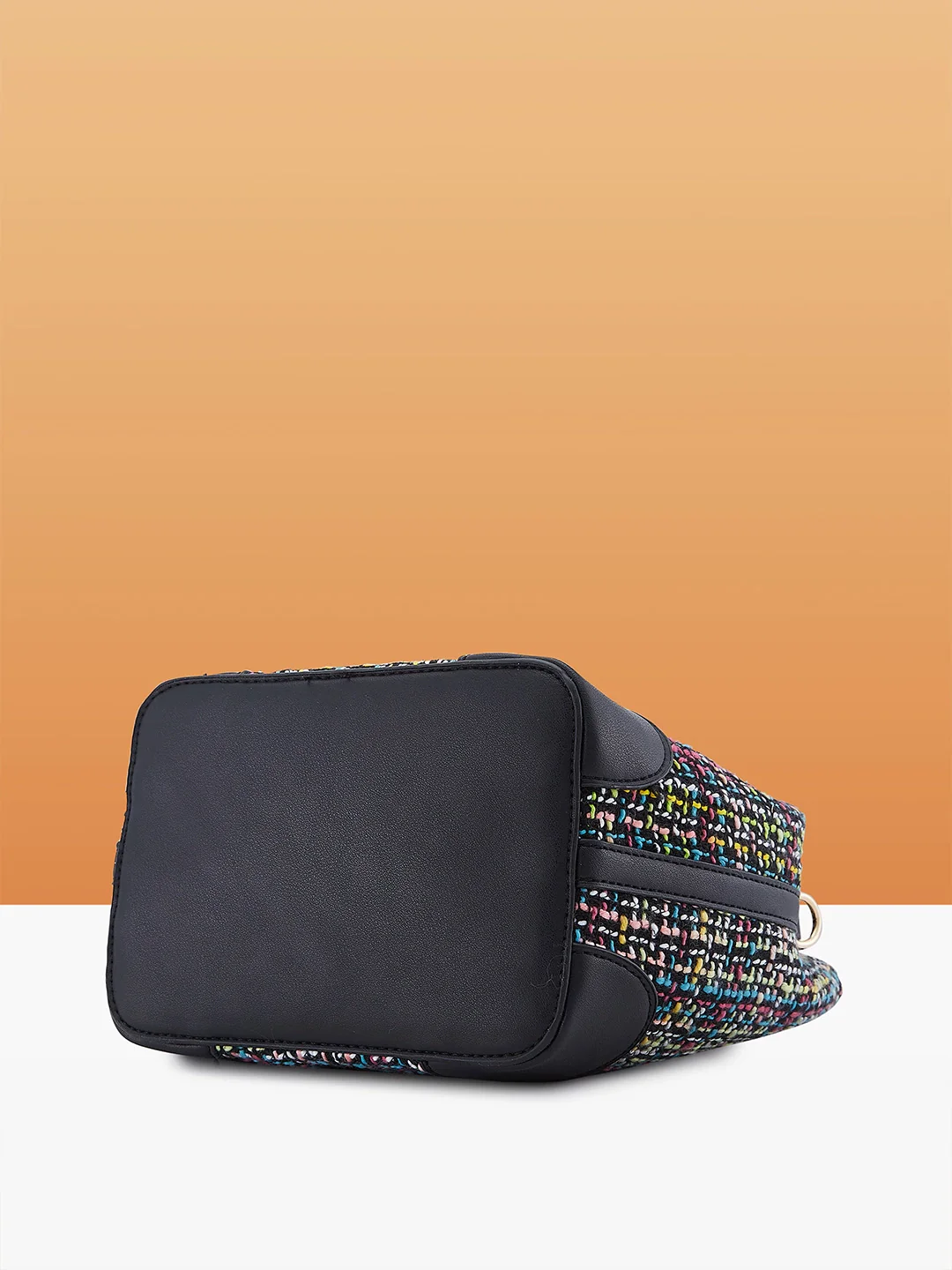 Caprese Harmonee Medium Black Sling Bag - Image 6