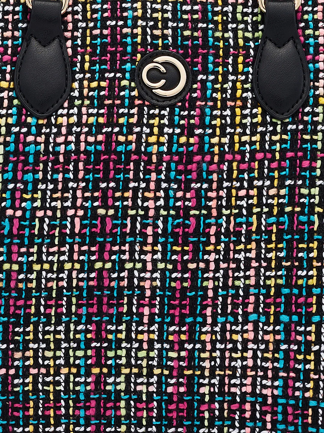 Caprese Harmonee Large Black Tote Bag - Image 7