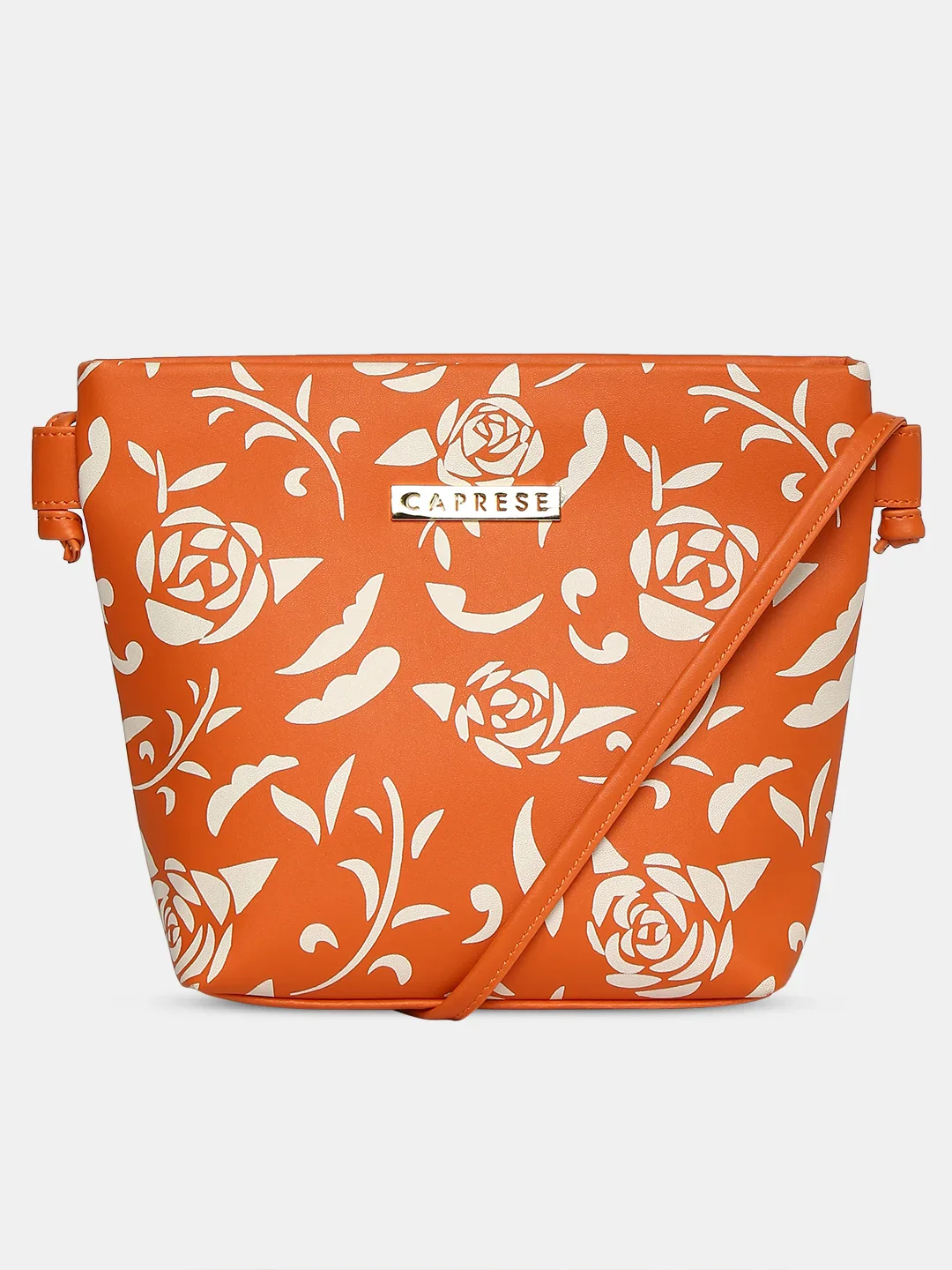 Caprese Harvey Small Burnt Orange Sling Bag - Image 3