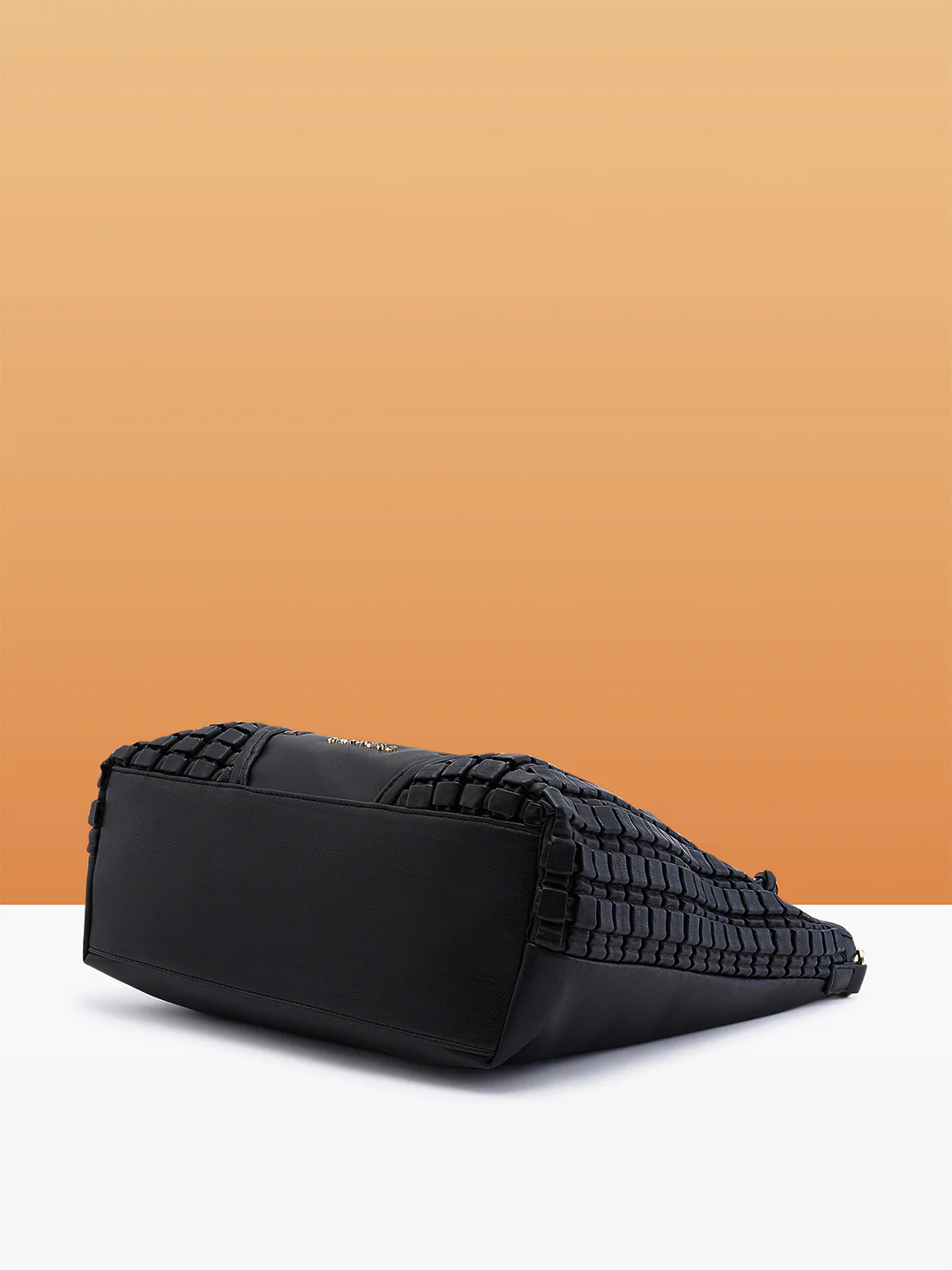 Caprese Havana Large Black Satchel Bag - Image 8