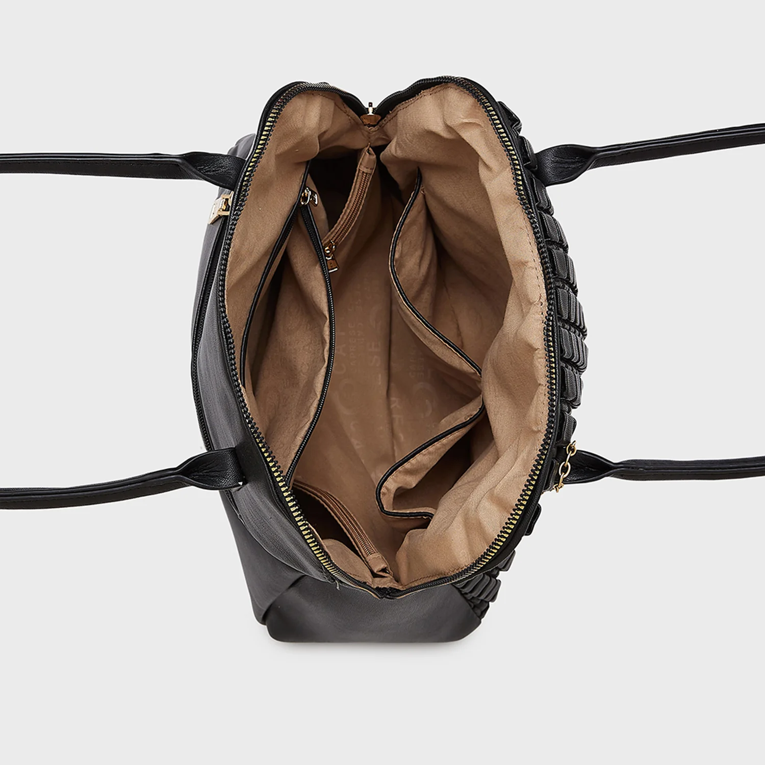 Caprese Havana Large Black Hobo Bag - Image 7