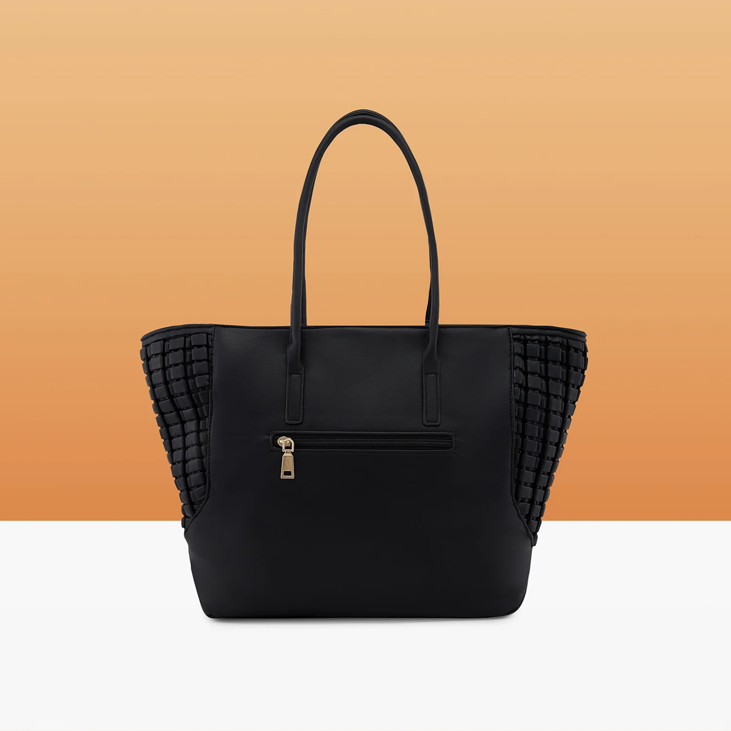 Caprese Havana Large Black Satchel Bag - Image 4