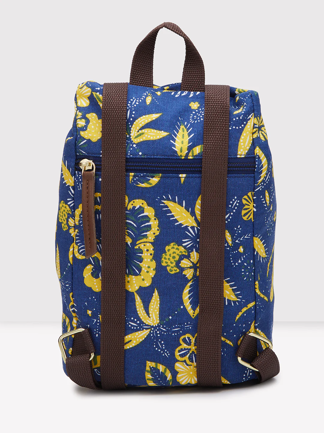 Caprese Hazel Small Blue Backpack - Image 4