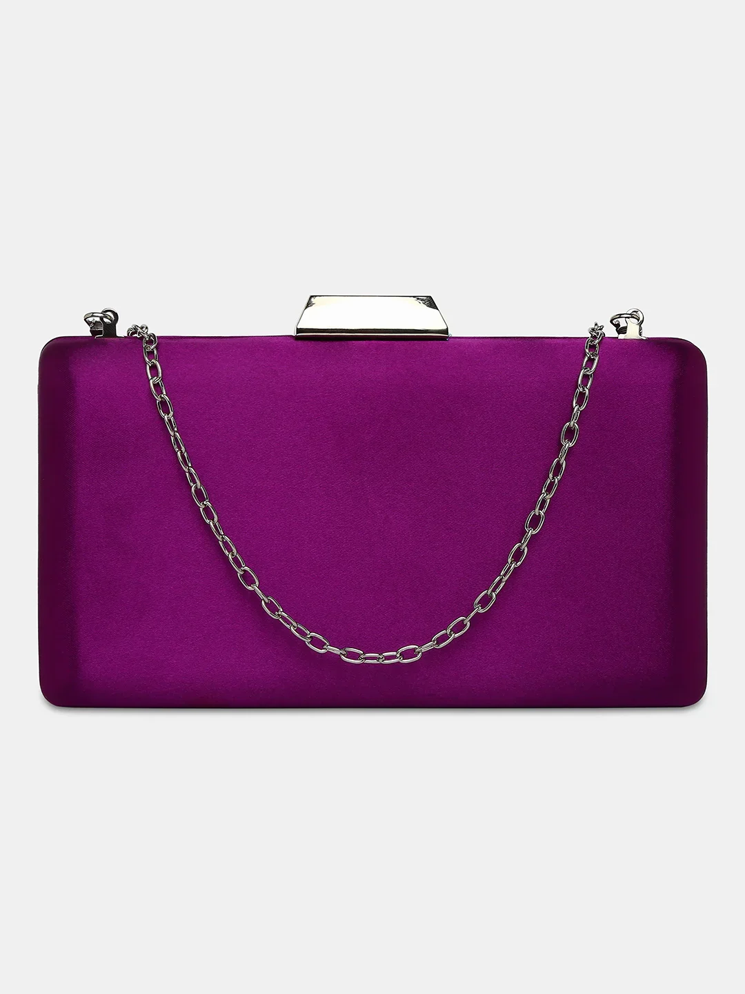 Caprese Hazel Bead Small Purple Clutch - Image 10