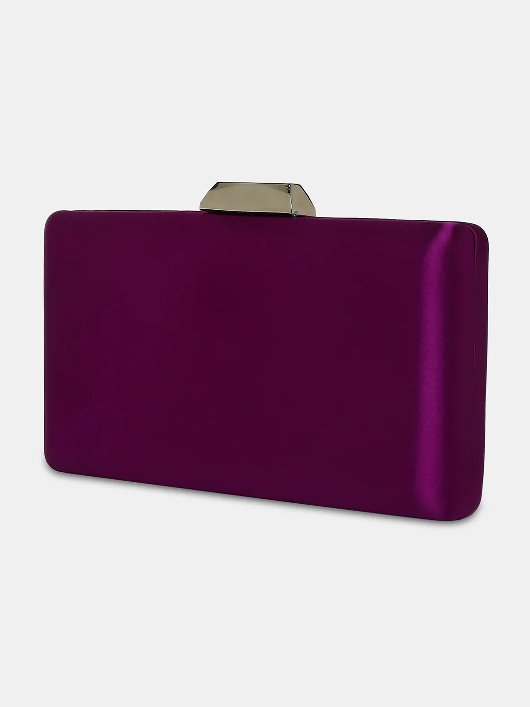 Caprese Hazel Bead Small Purple Clutch - Image 6