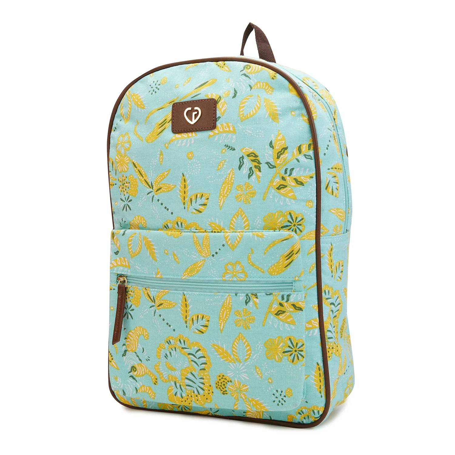 Caprese Hazel Large Aqua Laptop Backpack - Image 2