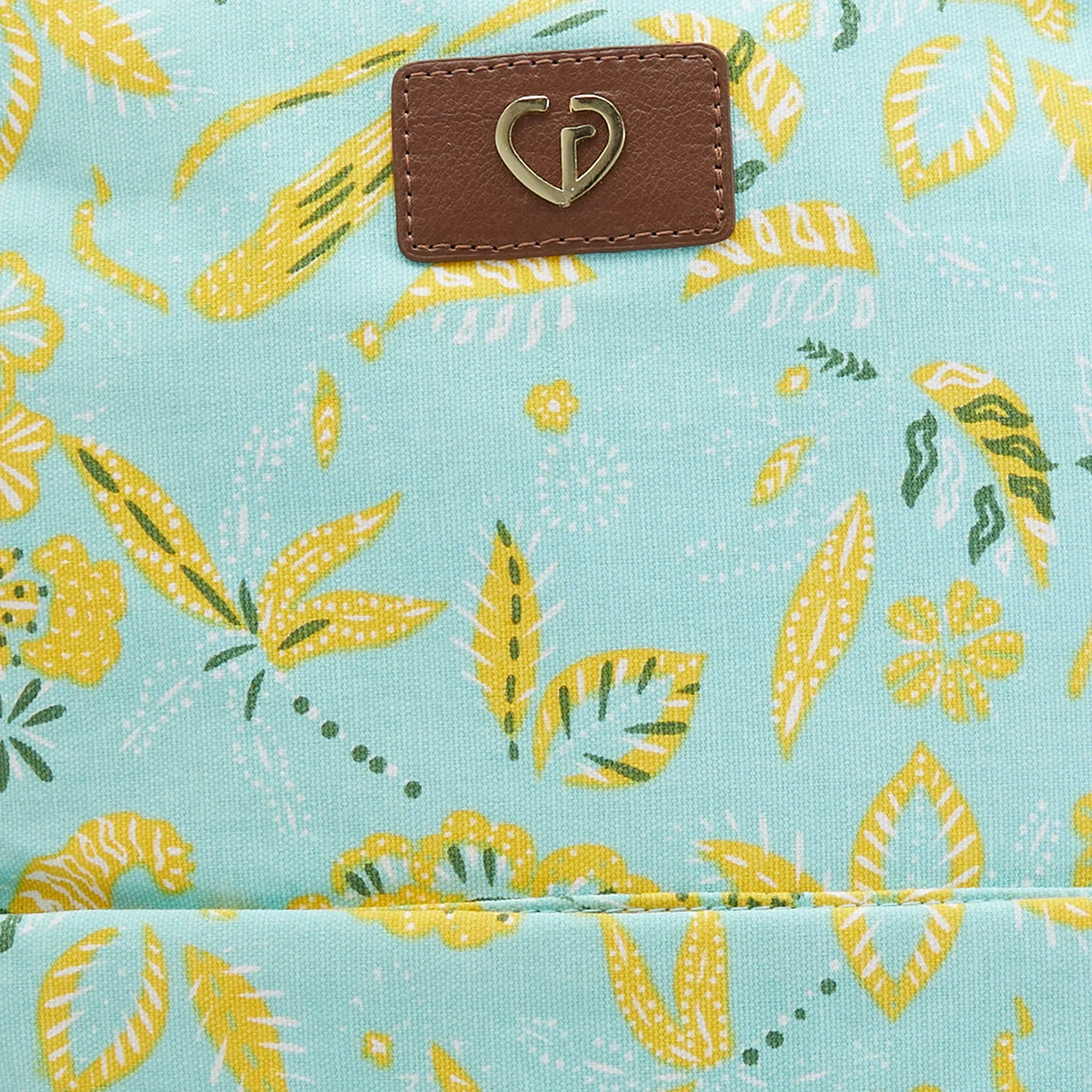 Caprese Hazel Large Aqua Laptop Backpack - Image 7