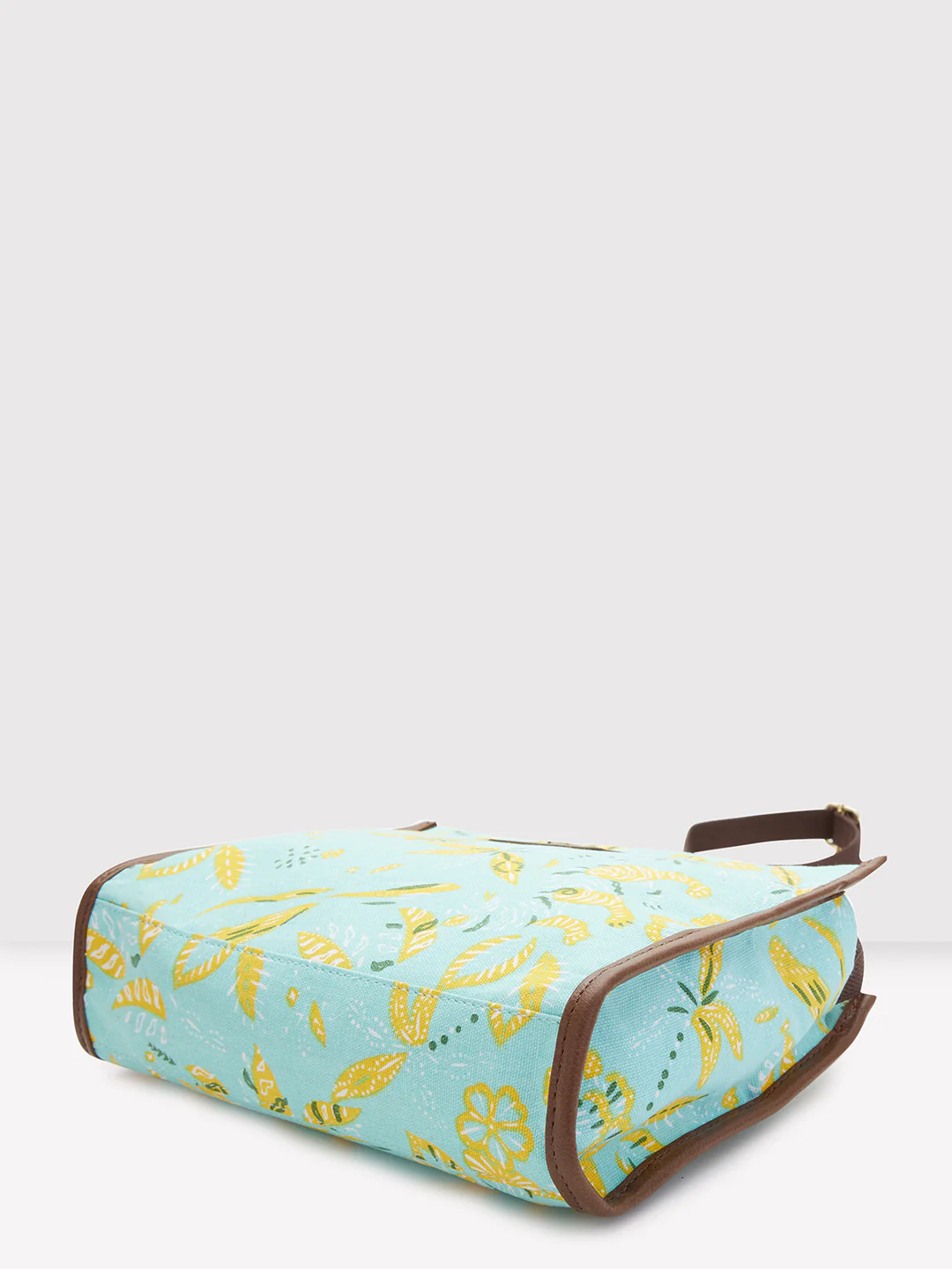 Caprese Hazel Medium Aqua Sling Bag - Image 6