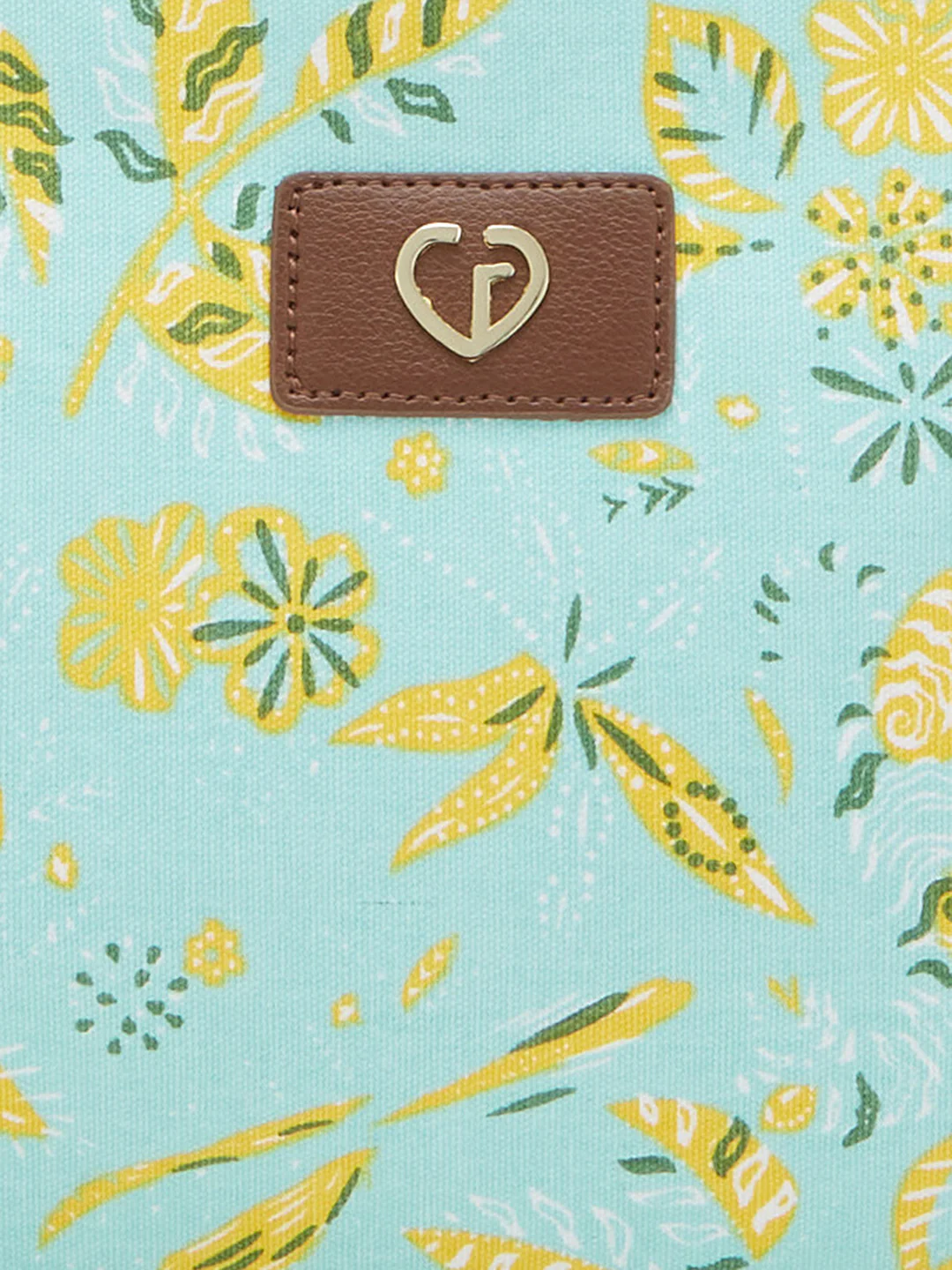 Caprese Hazel Medium Aqua Sling Bag - Image 9