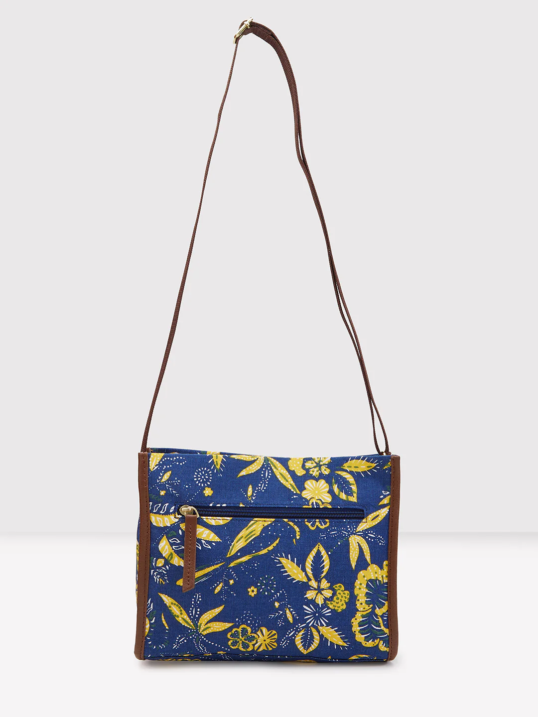 Caprese Hazel Medium Blue Sling Bag - Image 4