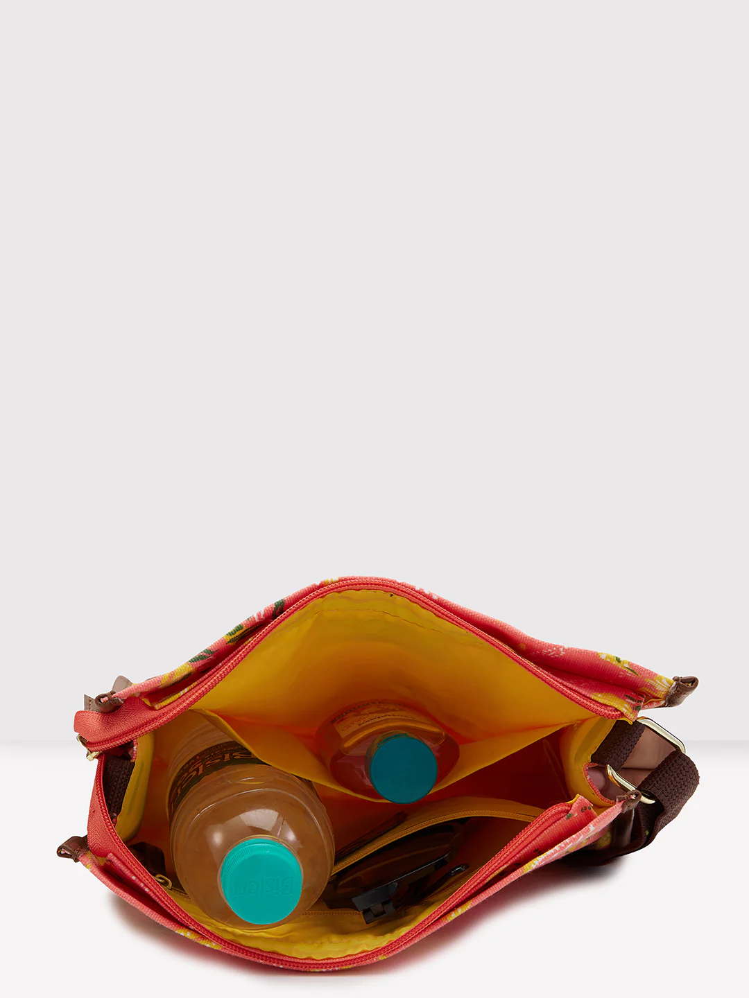 Caprese Hazel Medium Coral Sling Bag - Image 7