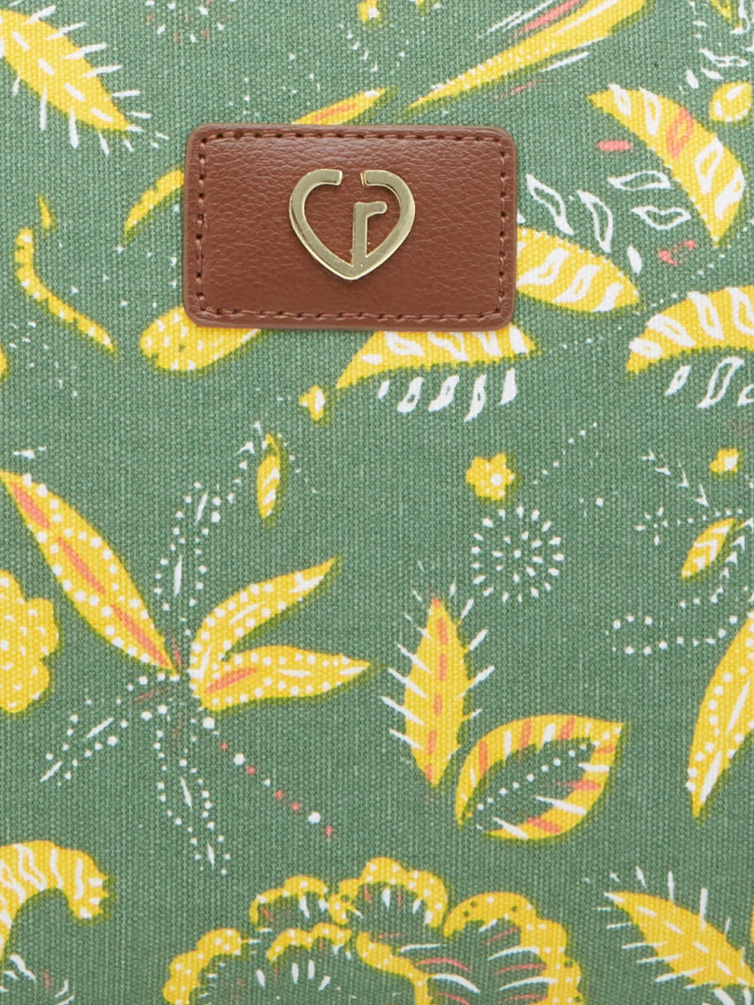 Caprese Hazel Medium Olive Sling Bag - Image 8