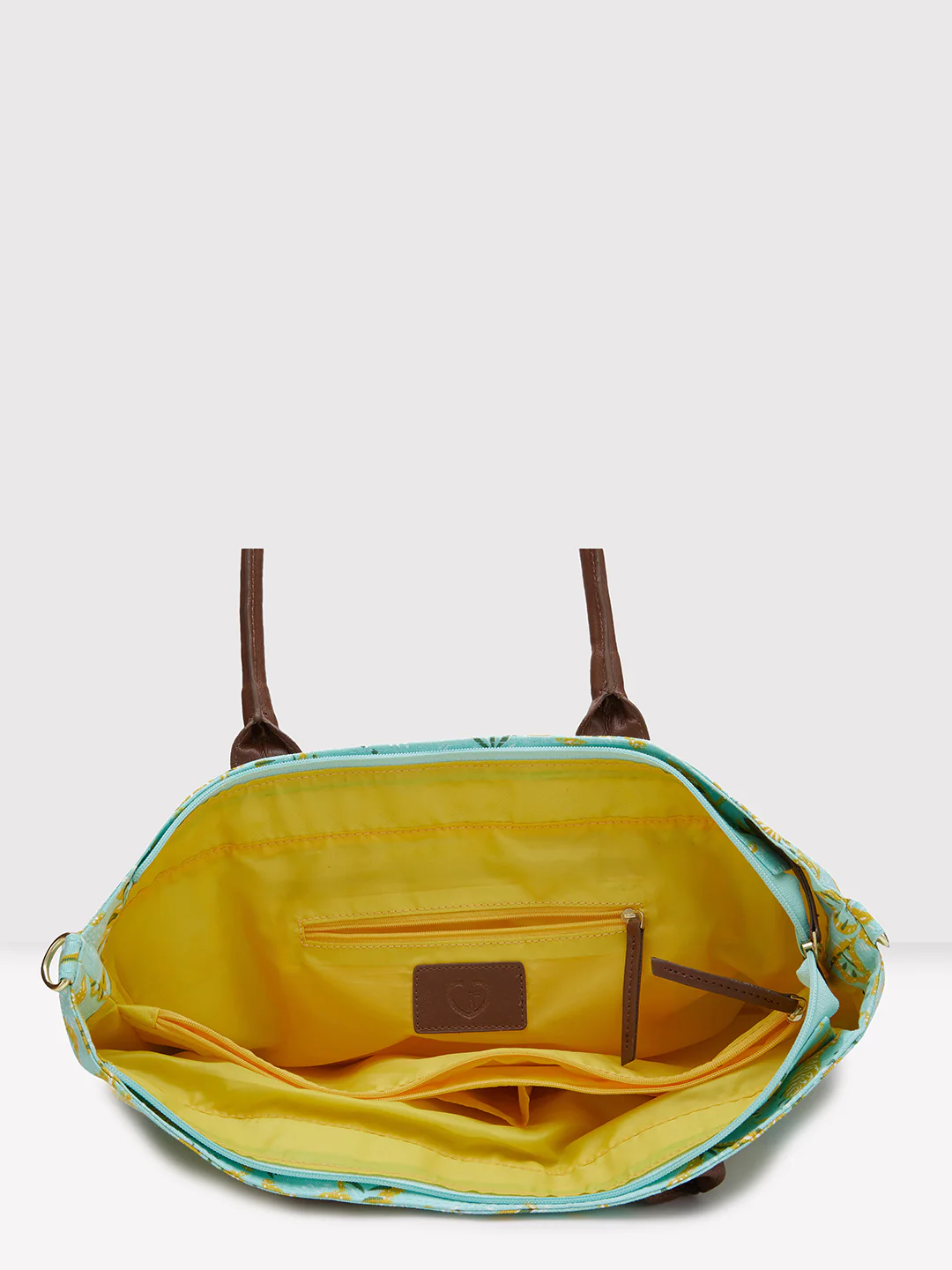 Caprese Hazel Large Aqua Tote Bag - Image 8
