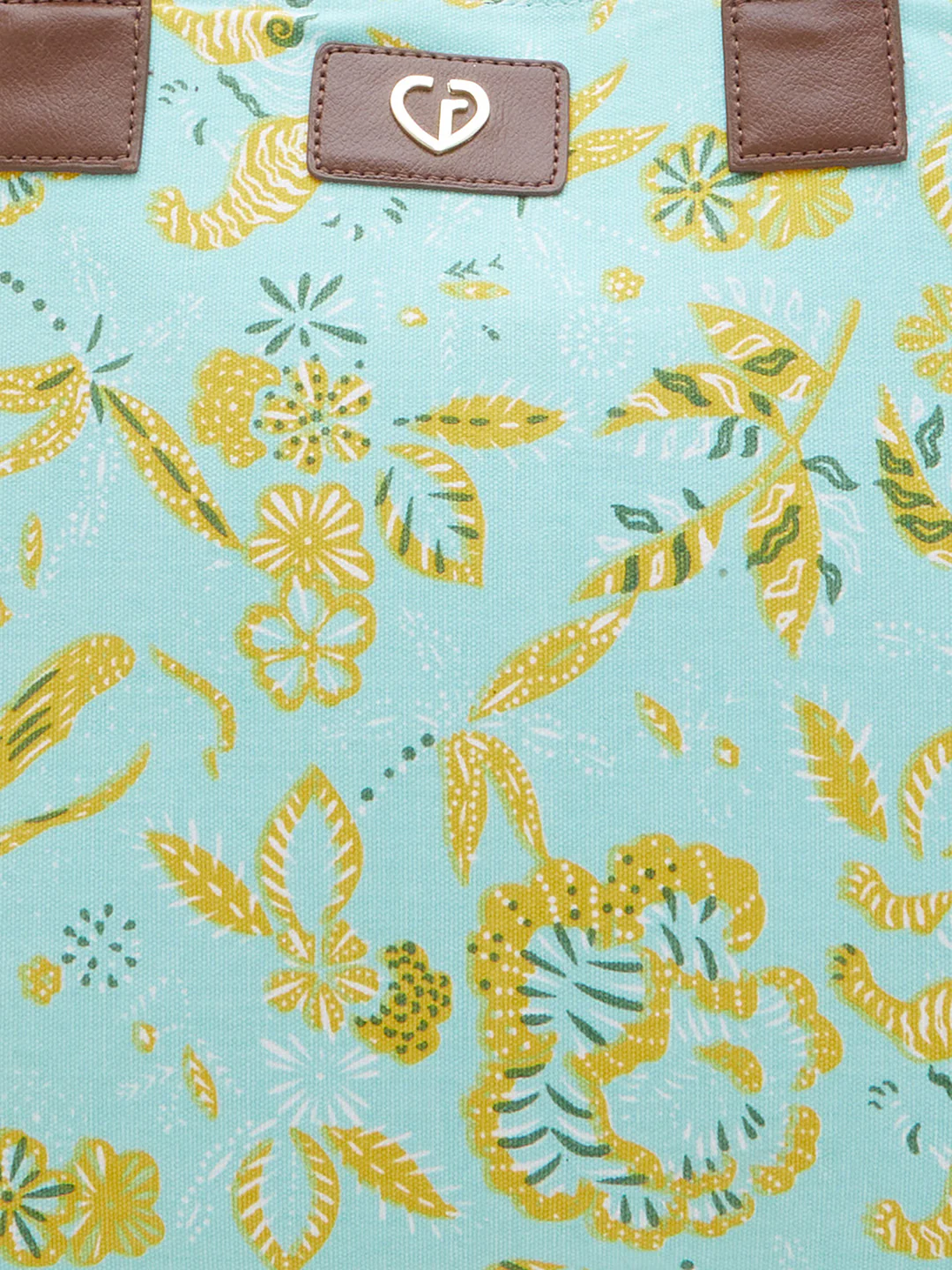 Caprese Hazel Large Aqua Tote Bag - Image 9