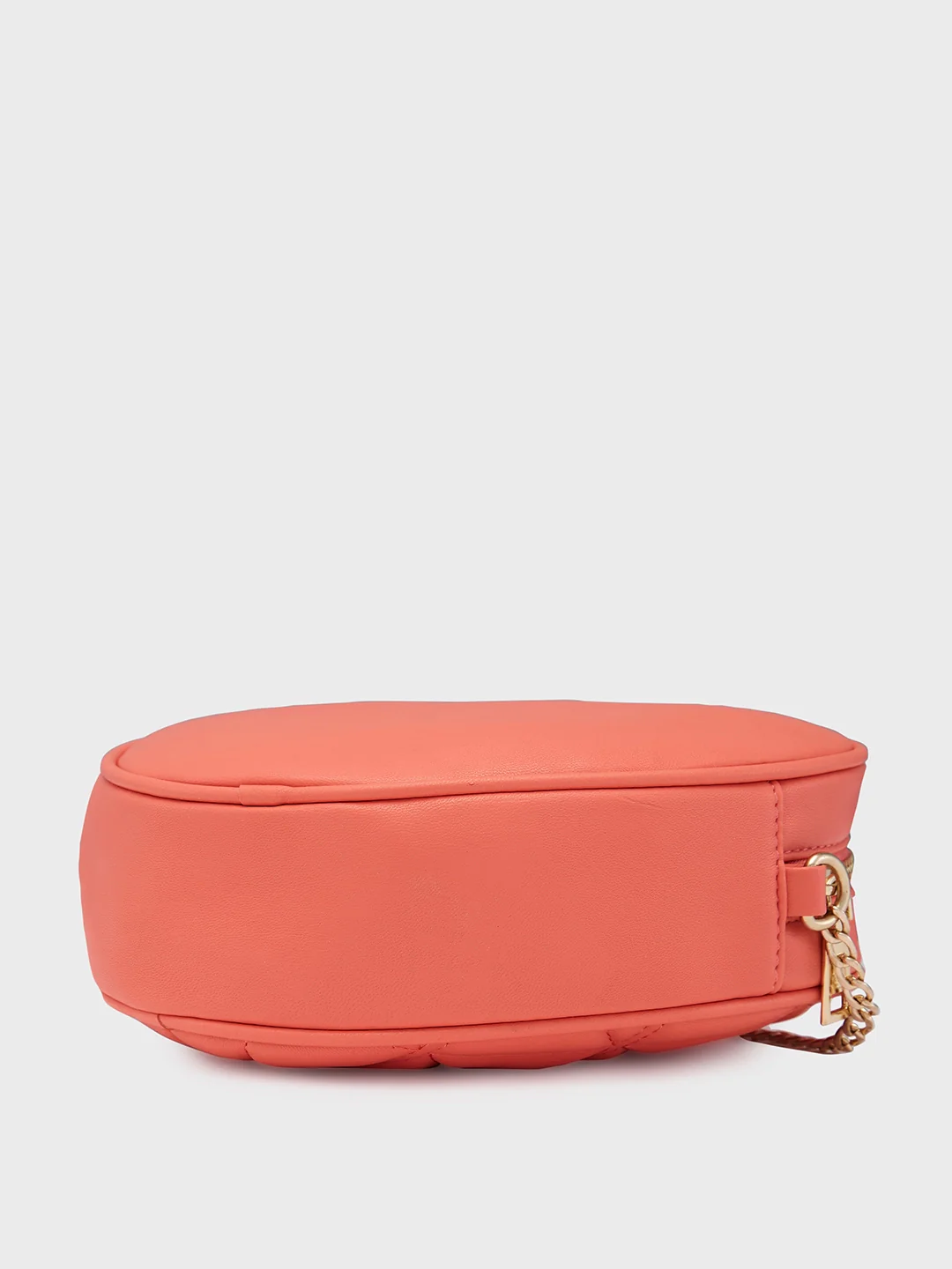 Caprese Hearty Small Coral Crossbody Bag - Image 5