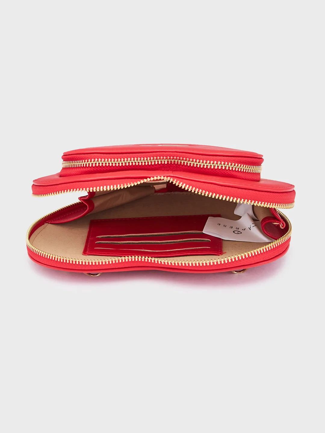 Caprese Hearty Small Red Sling Bag - Image 10