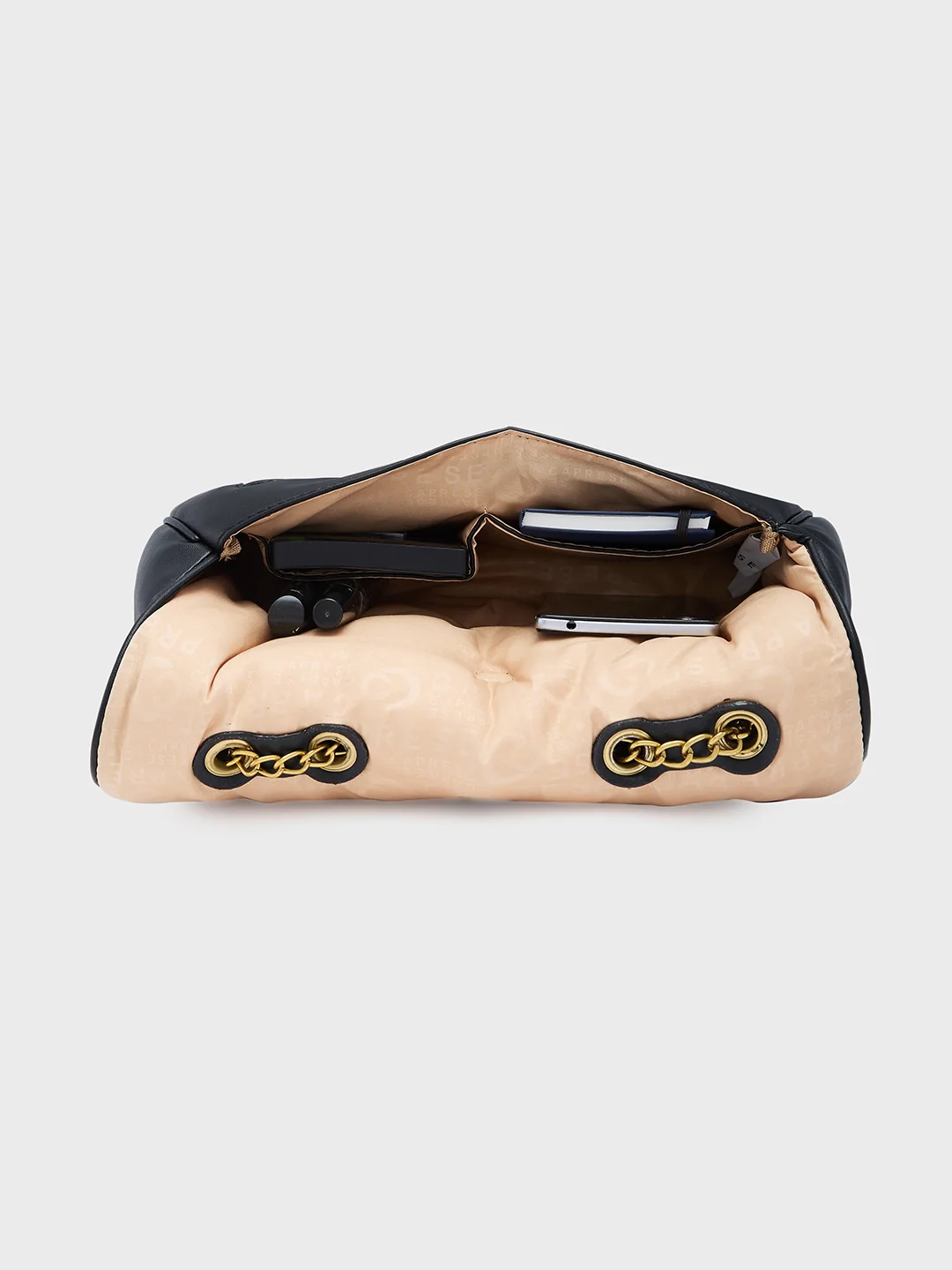 Caprese Heidi Large Black Sling Bag - Image 9