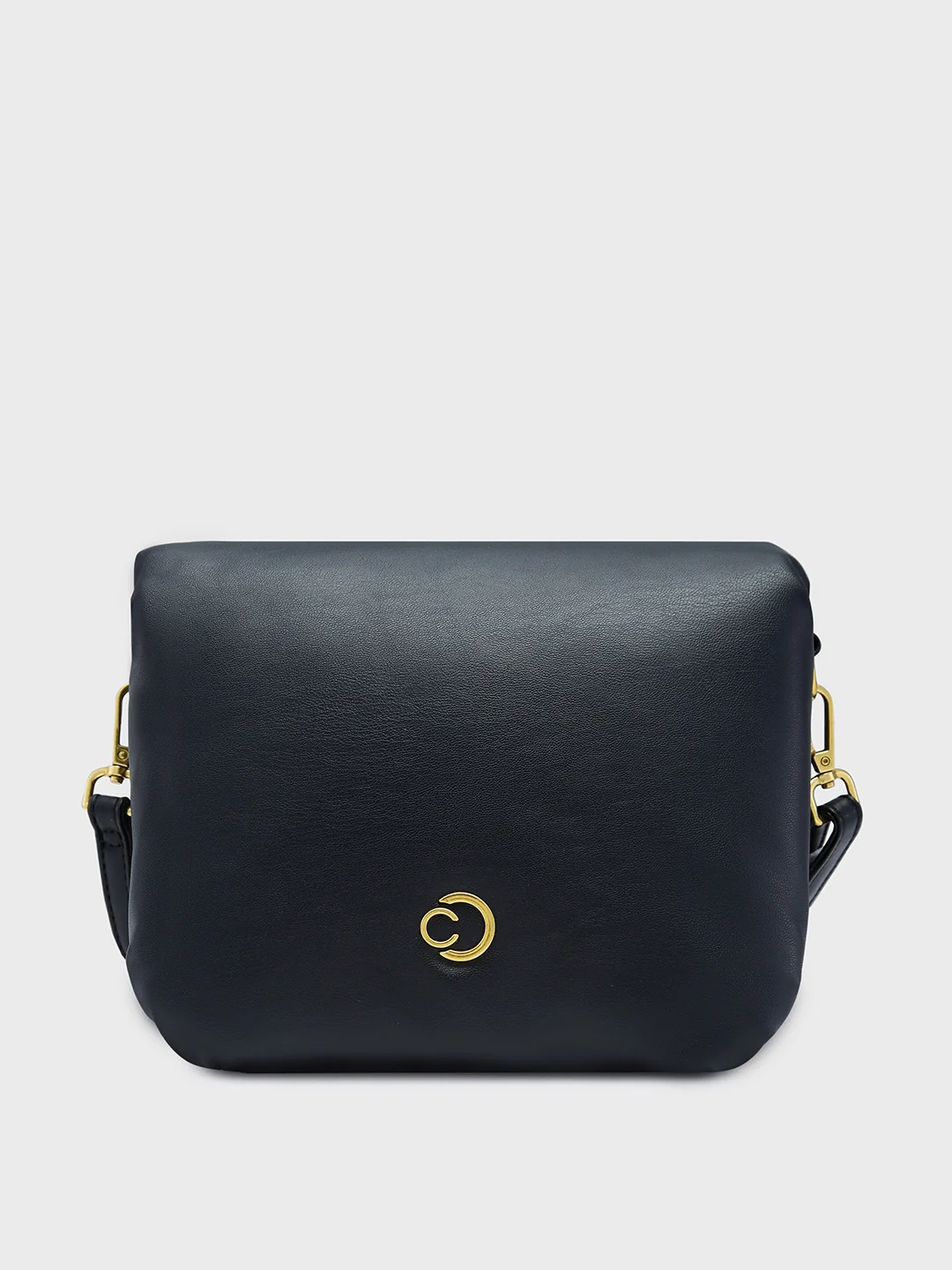 Caprese Heidi Medium Black Sling Bag