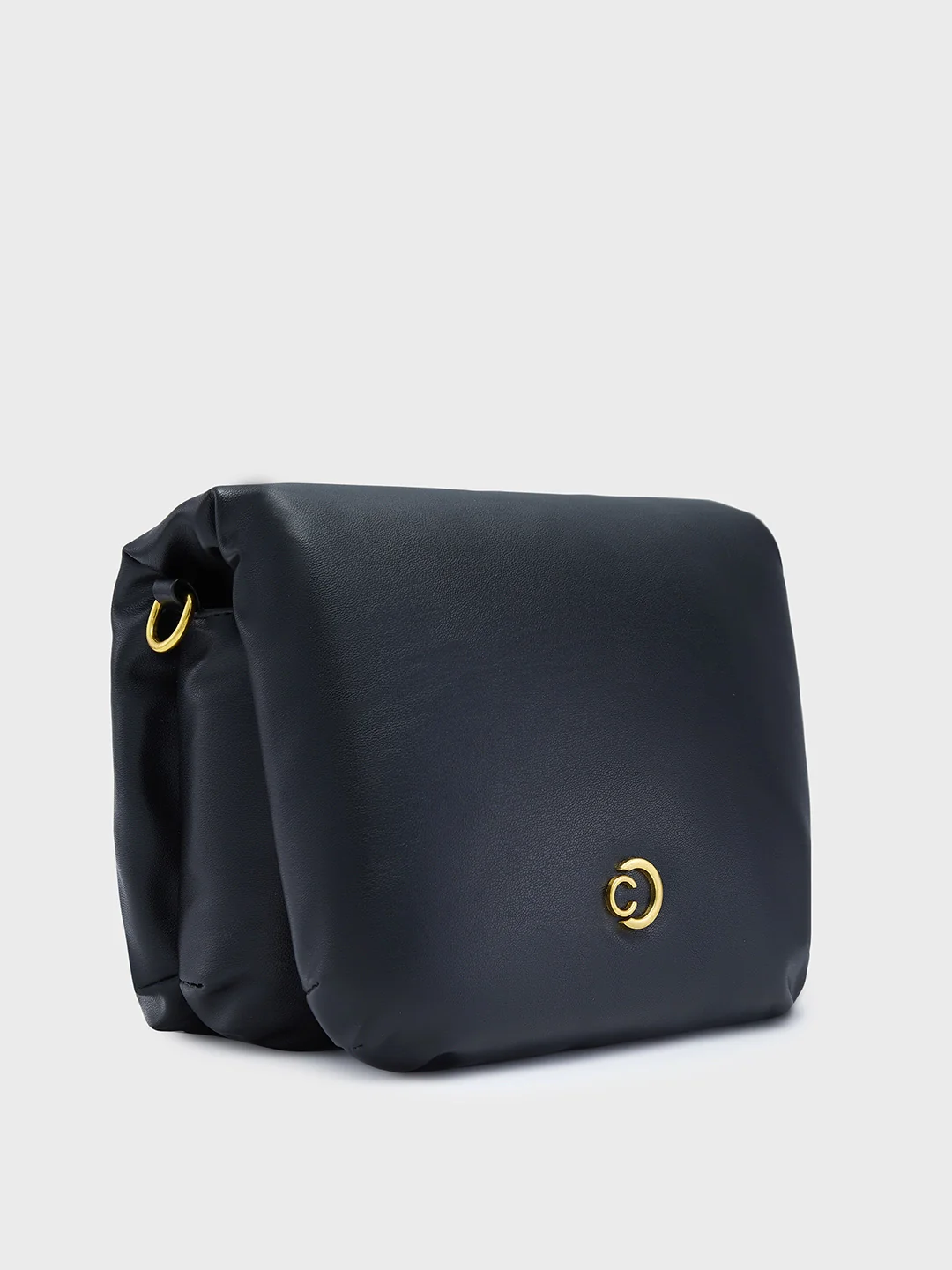 Caprese Heidi Medium Black Sling Bag - Image 4