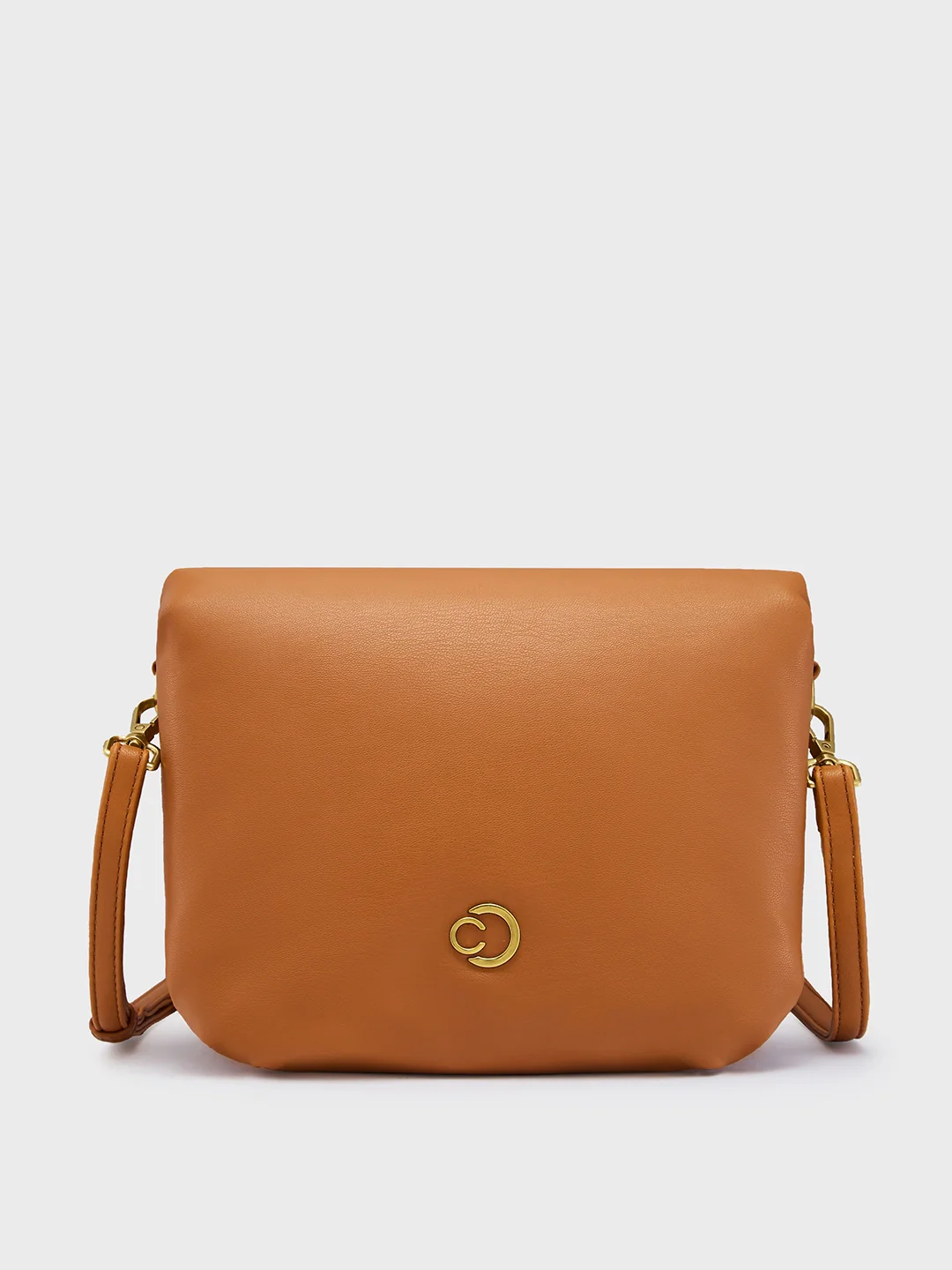 Caprese Heidi Medium Tan Sling Bag