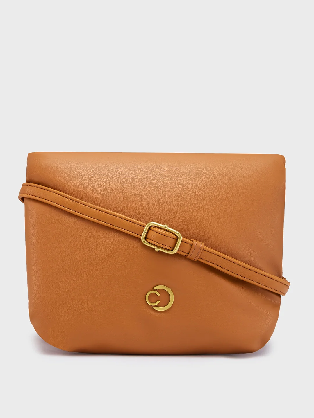 Caprese Heidi Medium Tan Sling Bag - Image 14