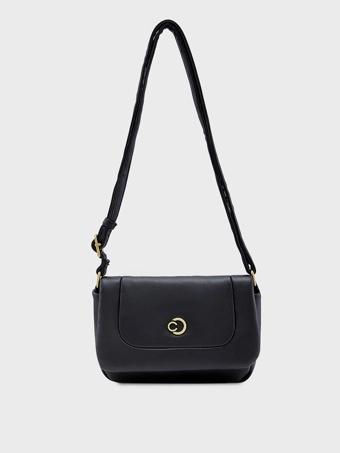 Caprese Heidi Small Black Sling Bag - Image 2